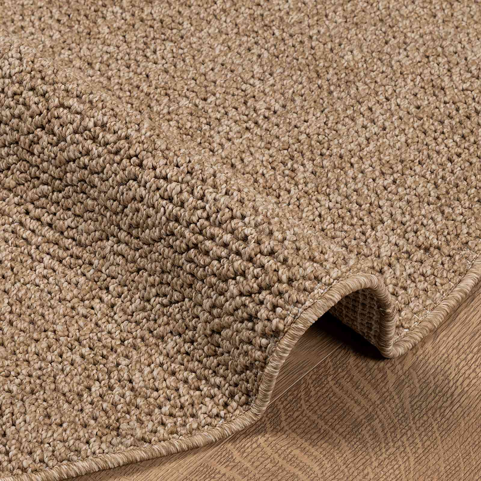 Tappeto per uso interno ed esterno AGIRA Naturale Ø 200 CM
