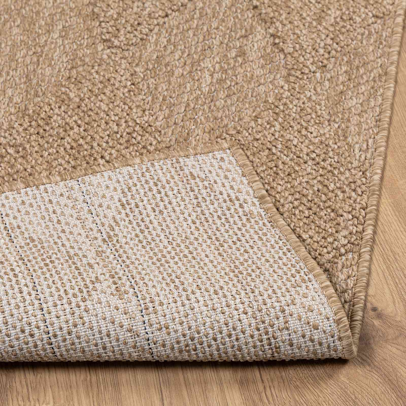 Tappeto per uso interno ed esterno AGIRA Naturale 120 x 120 cm