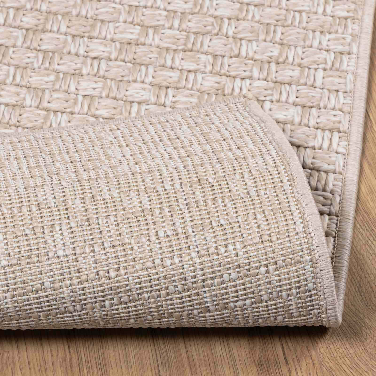 Tappeti per area Rettangolare FARO Crema 170 x 120 cm