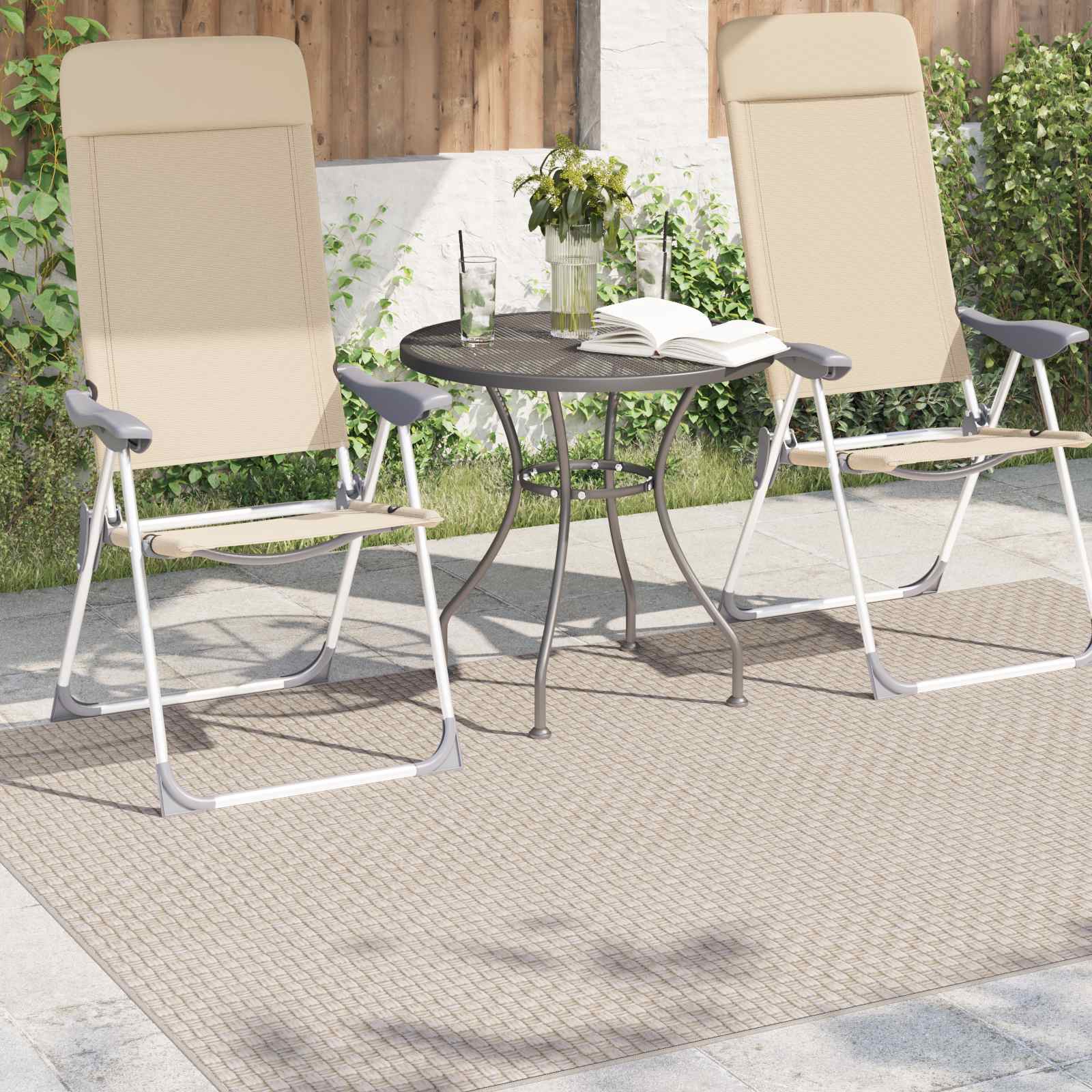 Tappeti per area Rettangolare FARO Crema 200 x 140 cm