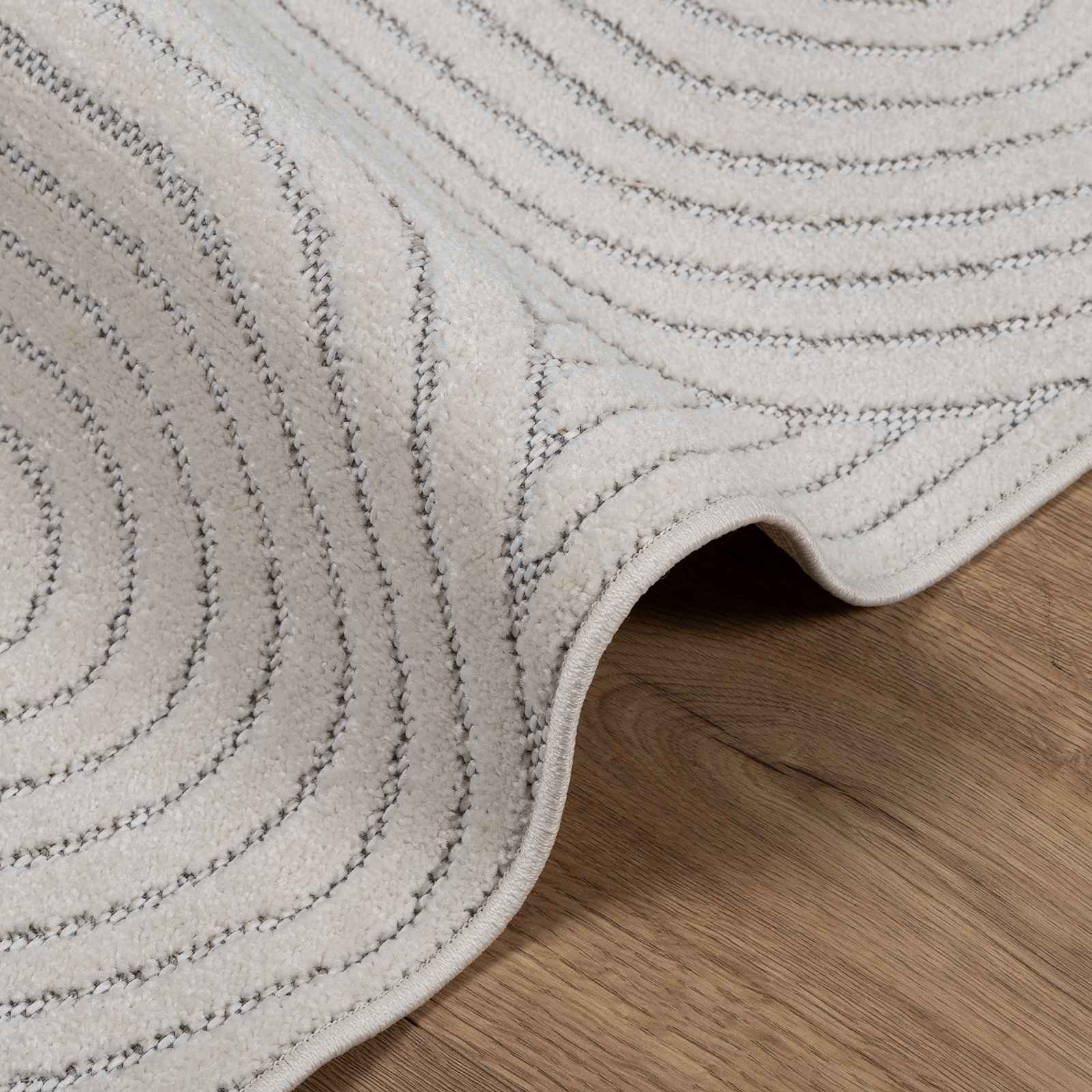 Tappeto per uso interno ed esterno PALMERAS Crema 280 x 200 cm