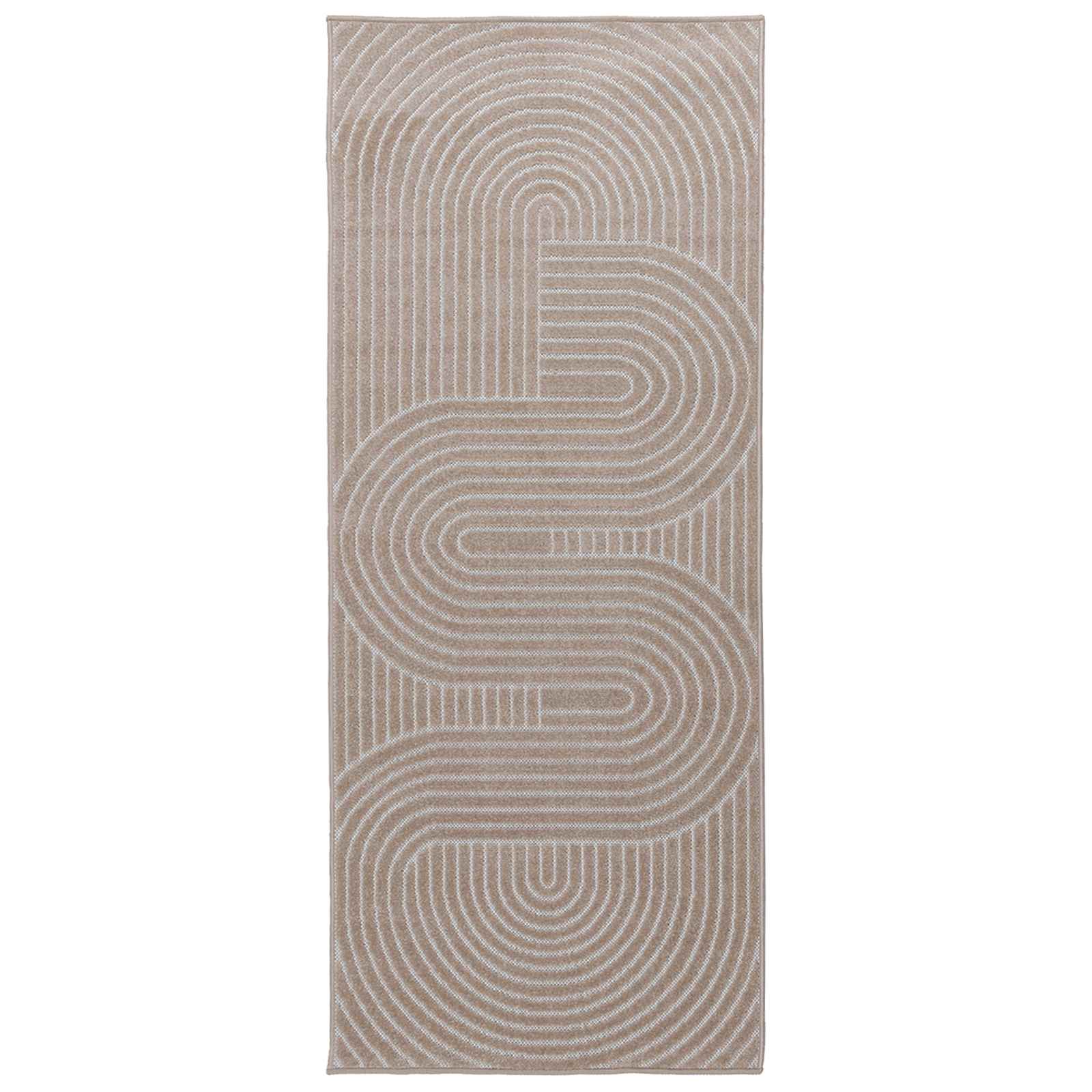 Tappeto per uso interno ed esterno PALMERAS Beige 150 x 80 cm