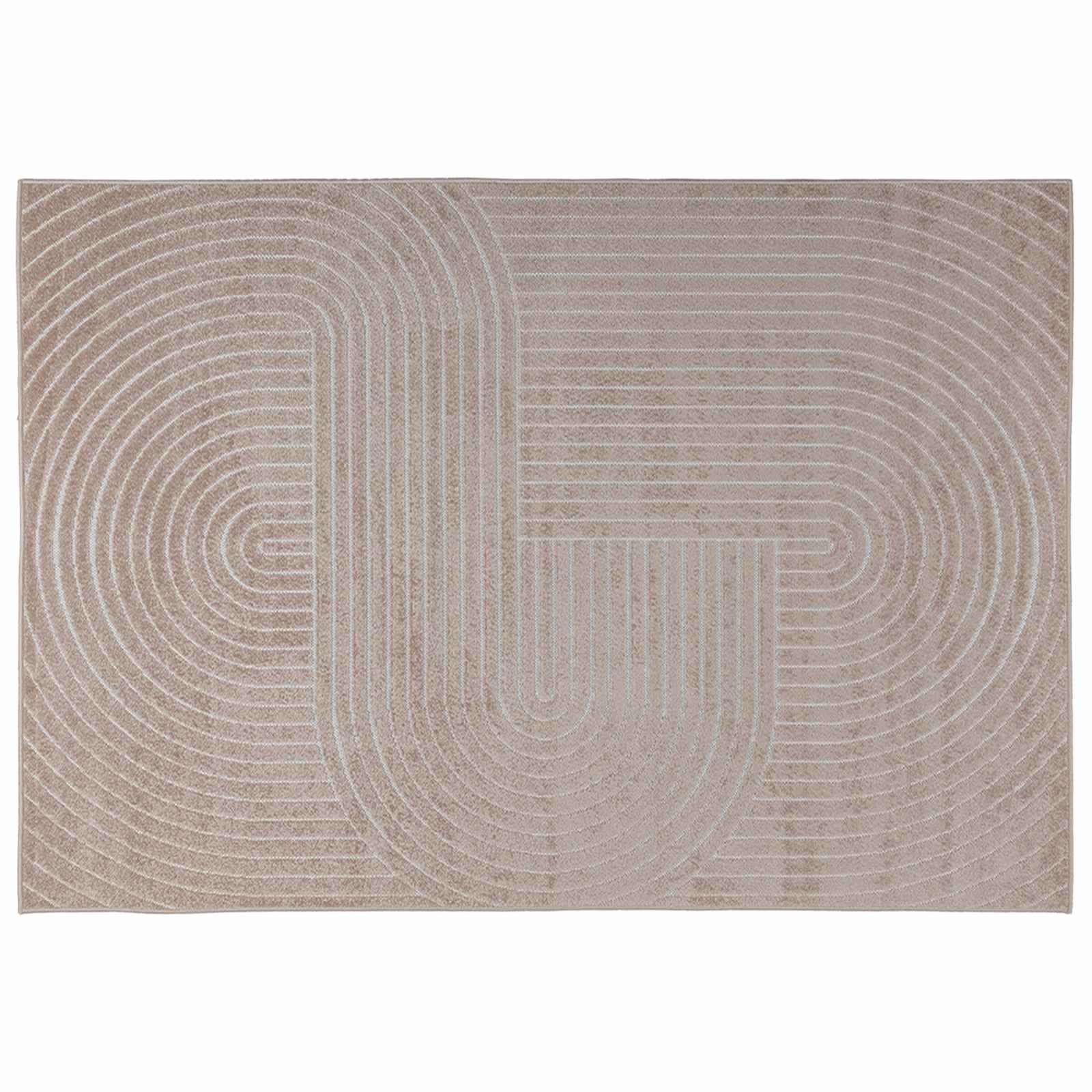 Tappeto per uso interno ed esterno PALMERAS Beige 230 x 160 cm