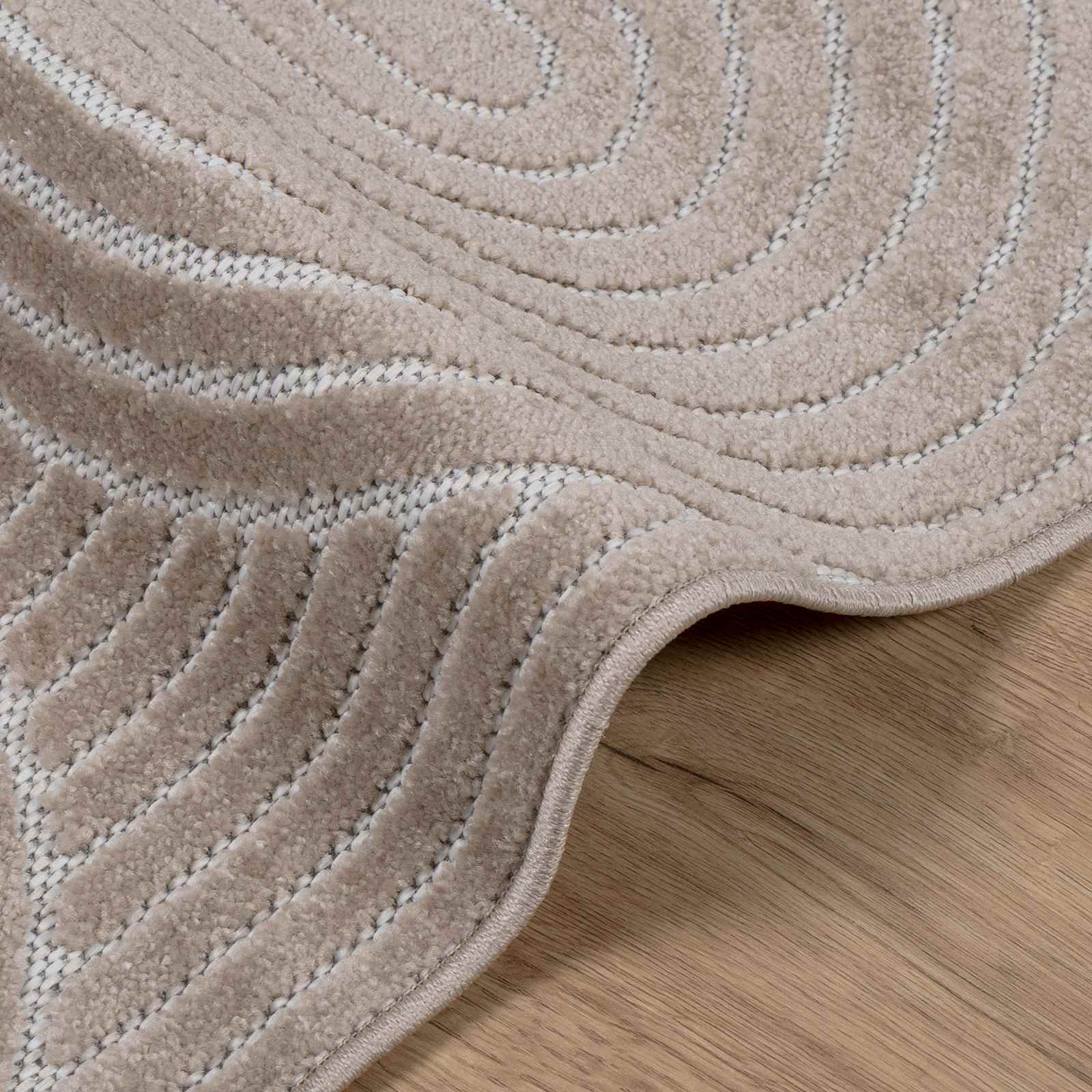 Tappeto per uso interno ed esterno PALMERAS Beige 230 x 160 cm