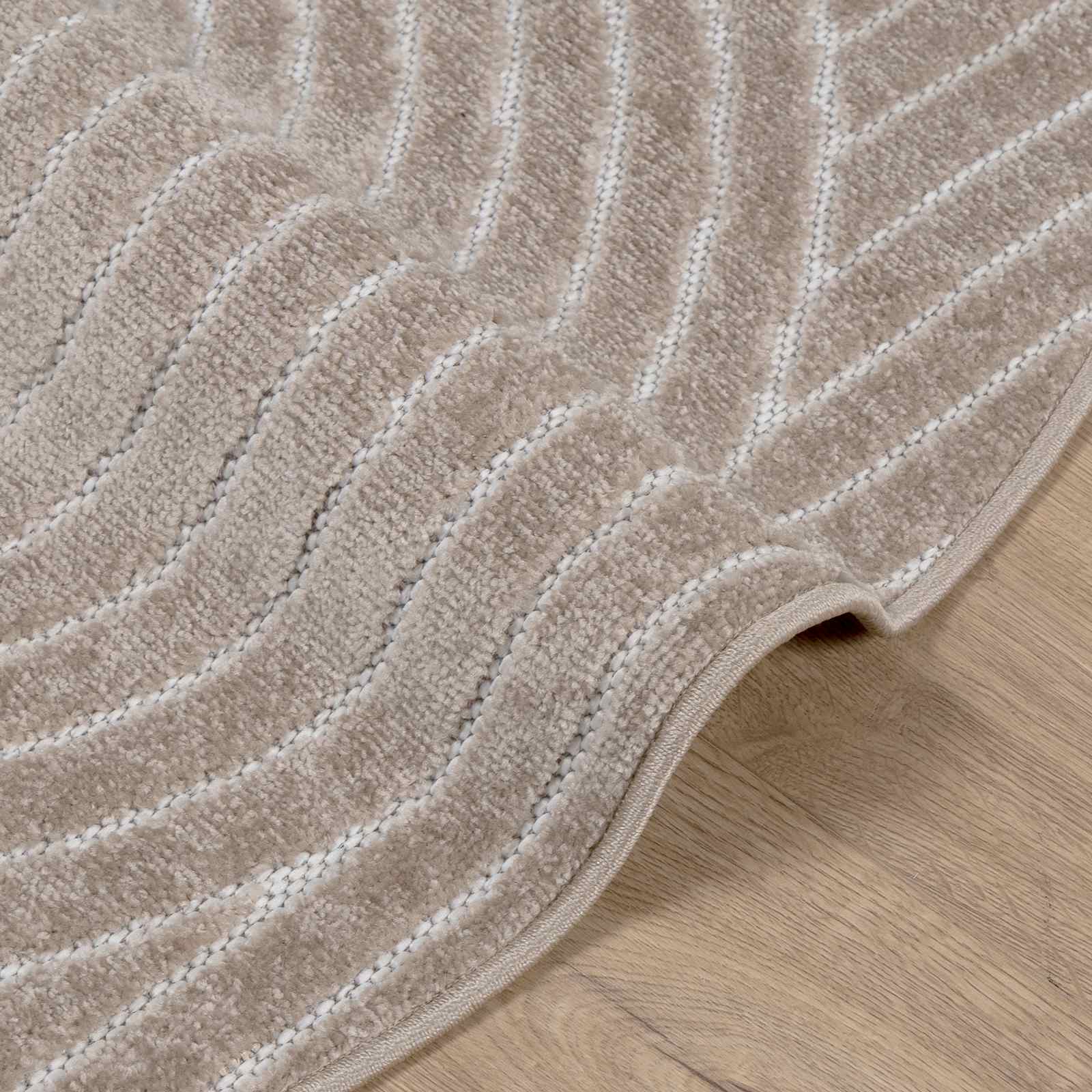 Tappeto per uso interno ed esterno PALMERAS Beige Ø 200 CM