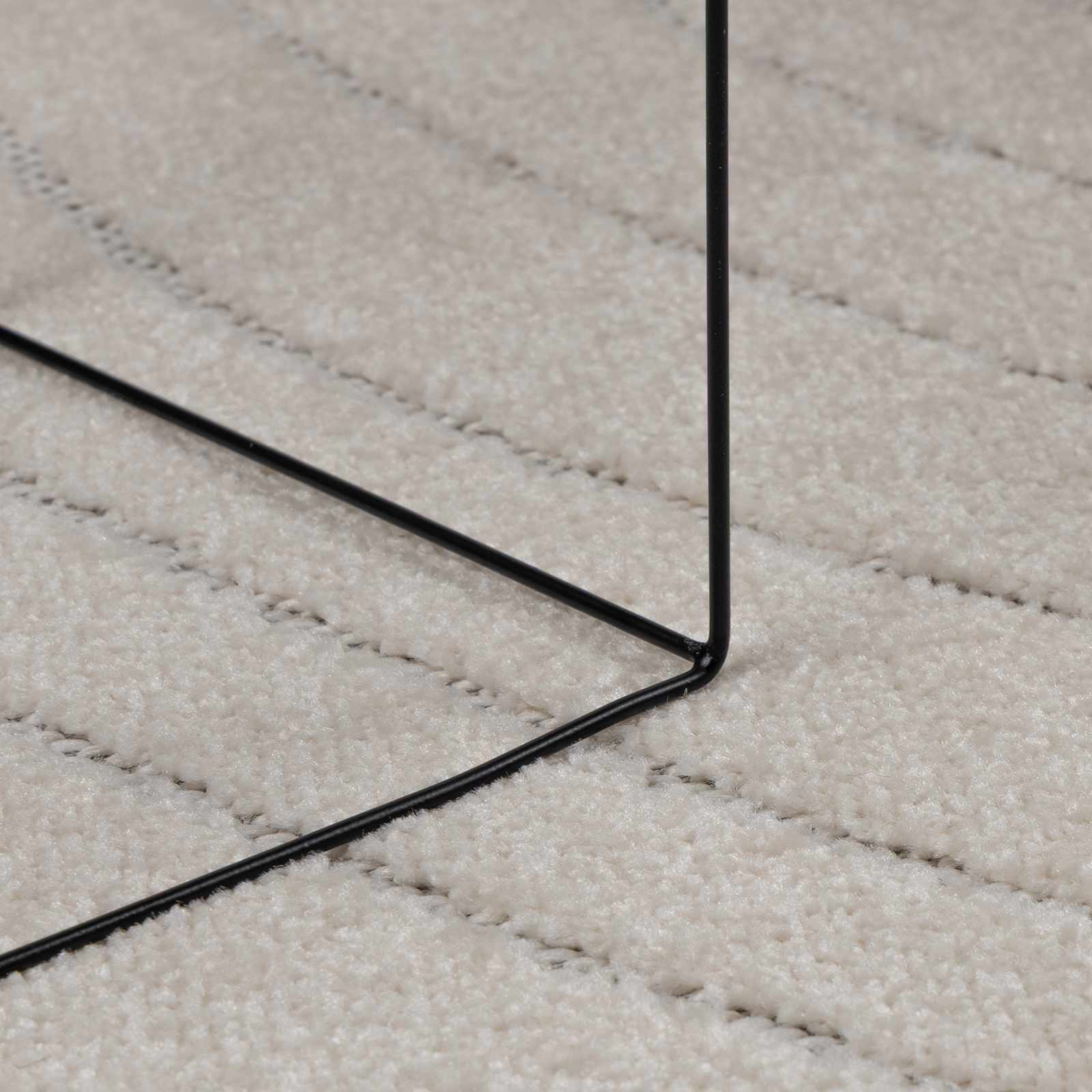 Tappeto per uso interno ed esterno PALMERAS Crema 150 x 80 cm