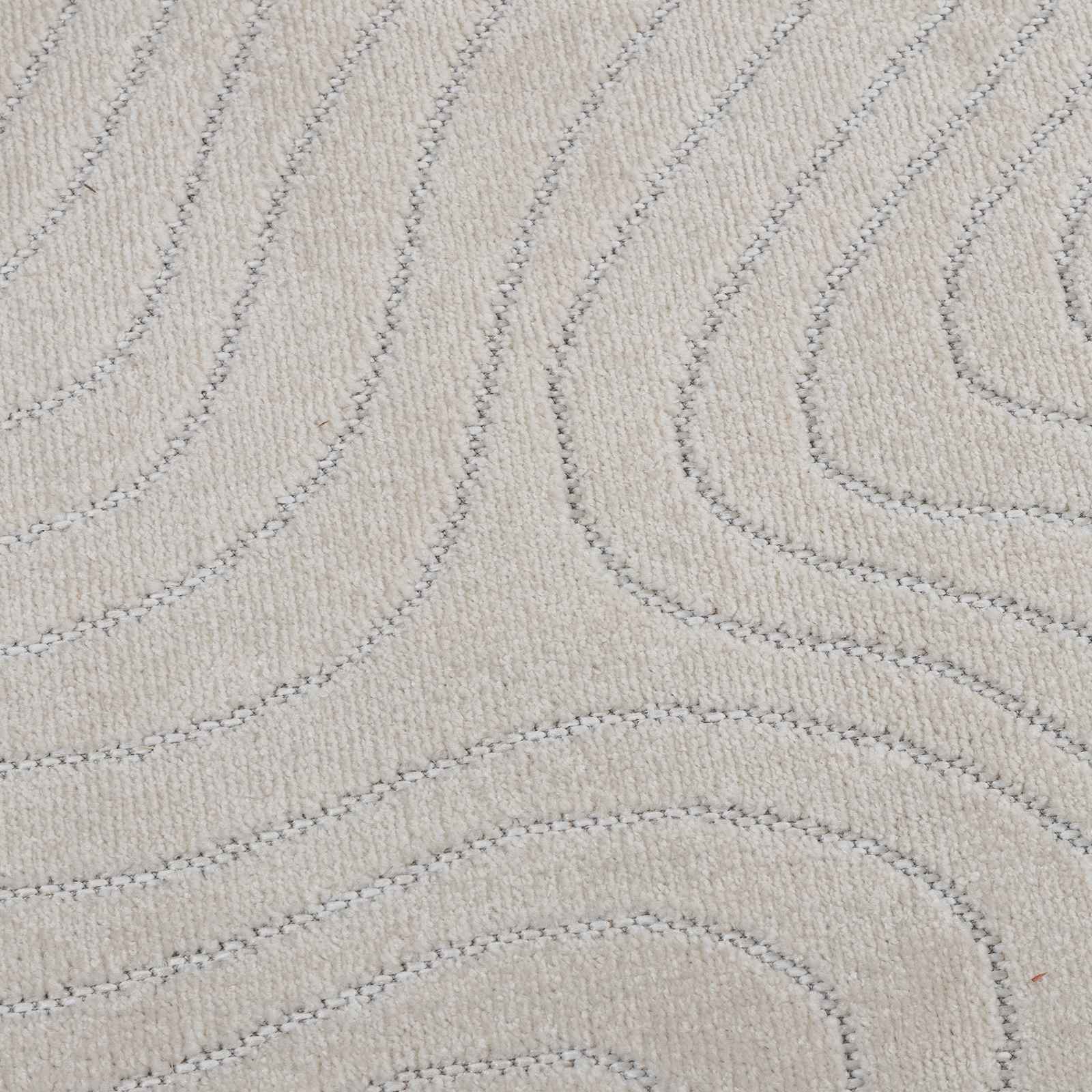 Tappeto per uso interno ed esterno PALMERAS Crema 200 x 80 cm