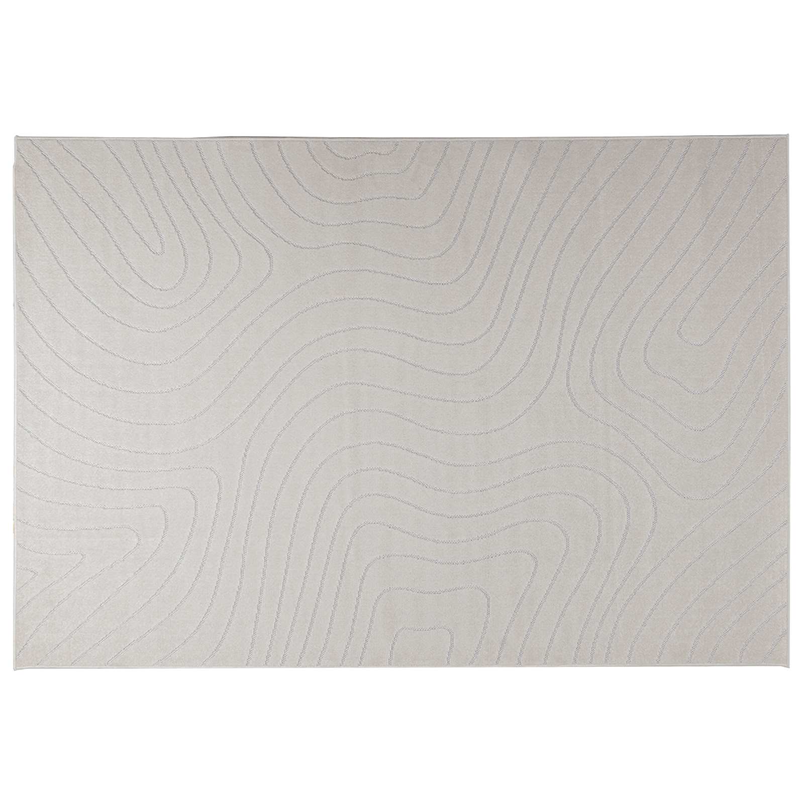 Tappeto per uso interno ed esterno PALMERAS Crema 230 x 160 cm