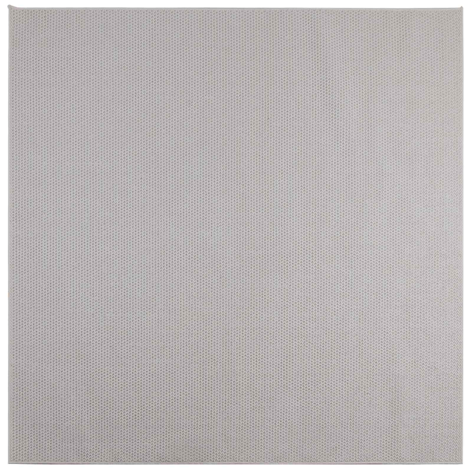 Tappeto per interni LUGO Crema 240 x 240 cm Poliestere