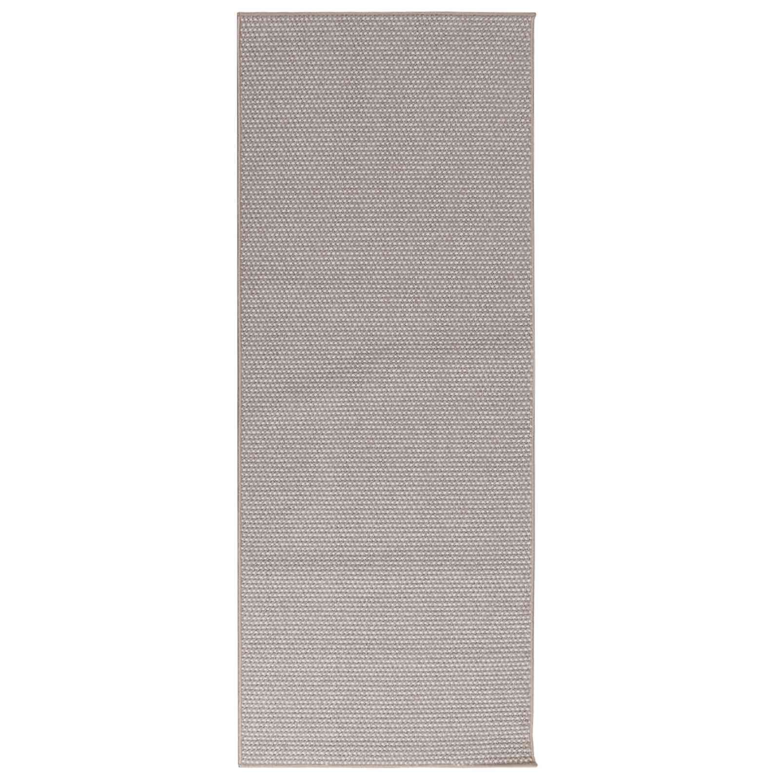 Tappeto per interni LUGO Crema e Taupe 80 x 150 cm Poliestere