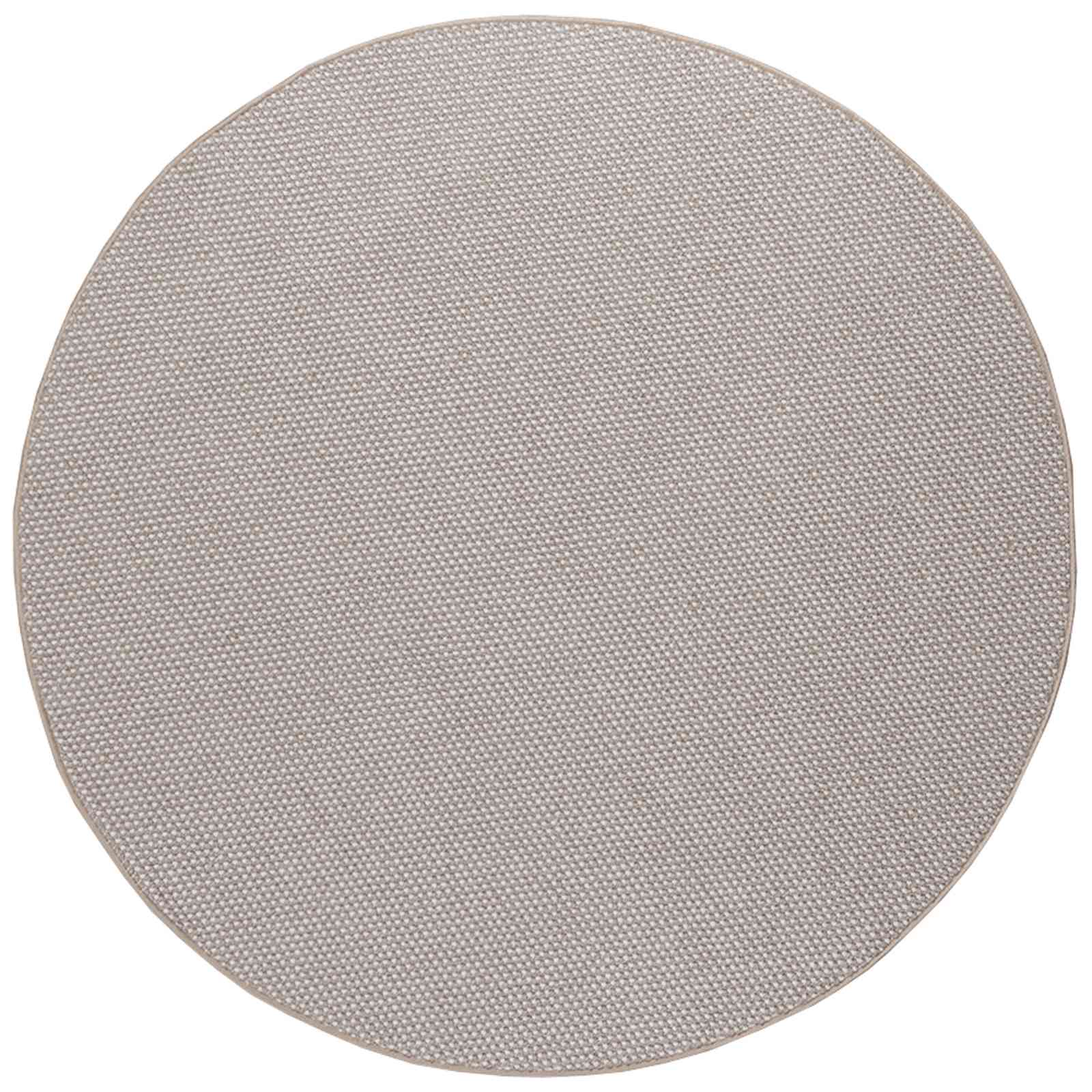 Tappeto per interni LUGO Crema e Taupe Ø 160 cm Poliestere