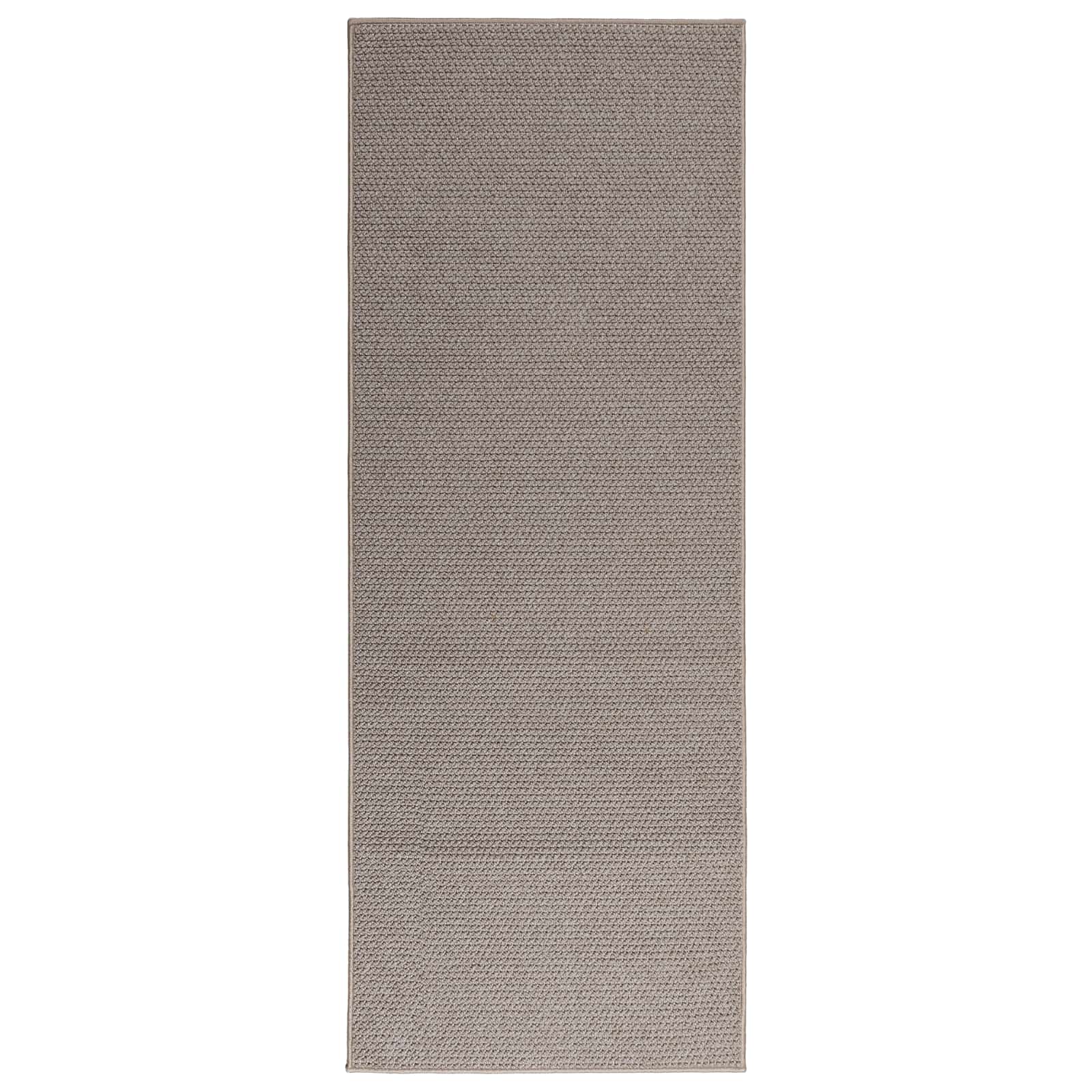 Tappeto per interni LUGO Crema e Taupe 80 x 200 cm Poliestere