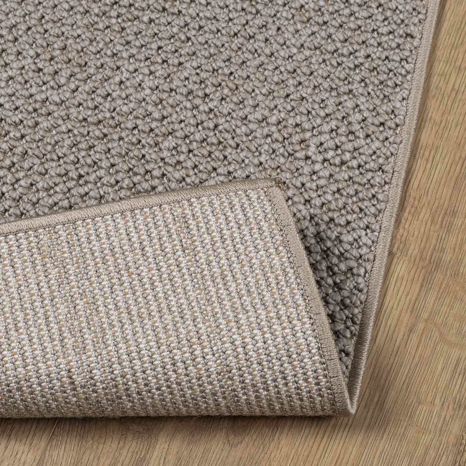 Tappeto per interni LUGO Crema e Taupe 140 x 200 cm Poliestere