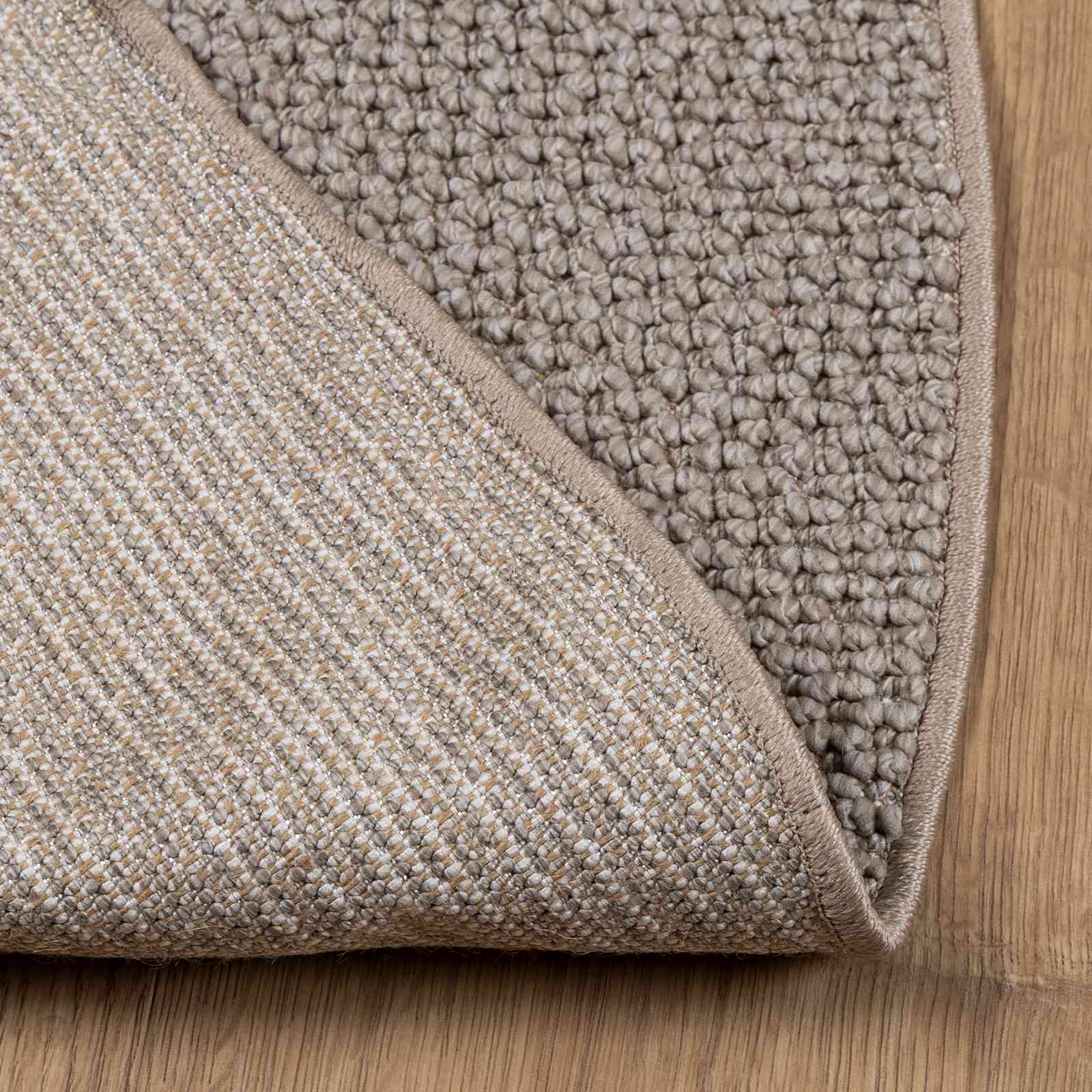Tappeto per interni LUGO Crema e Taupe Ø 160 cm Poliestere