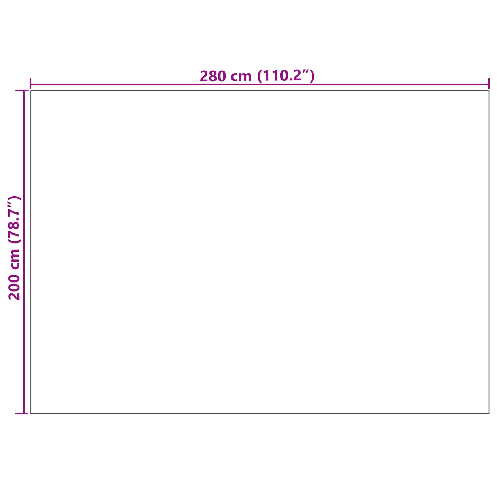 Tappeto per interni LUGO Crema e Grigio 280 x 200 cm Poliestere