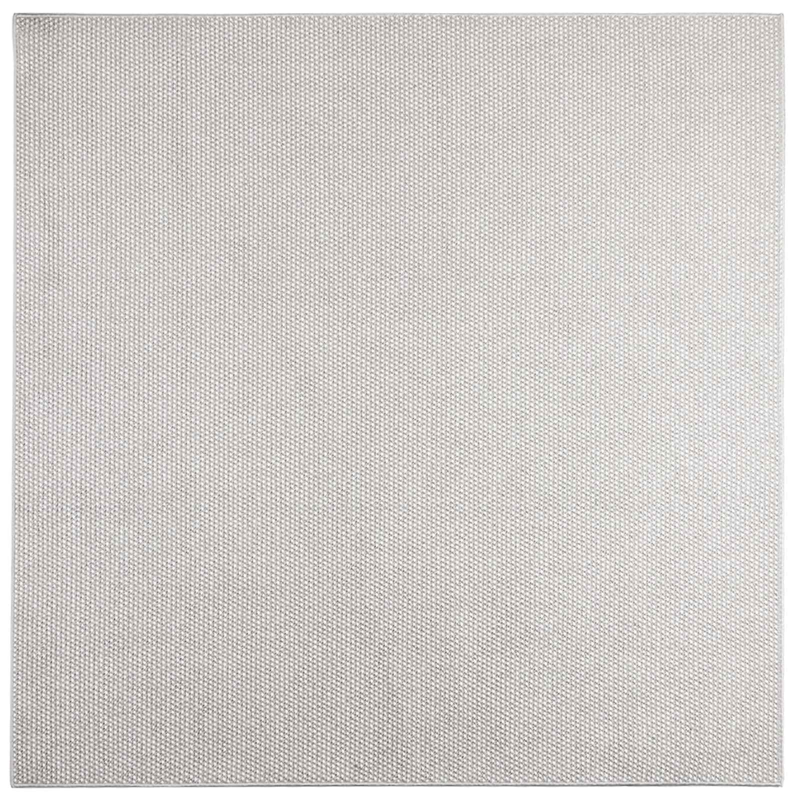 Tappeto per interni LUGO Crema e Grigio 120 x 120 cm Poliestere