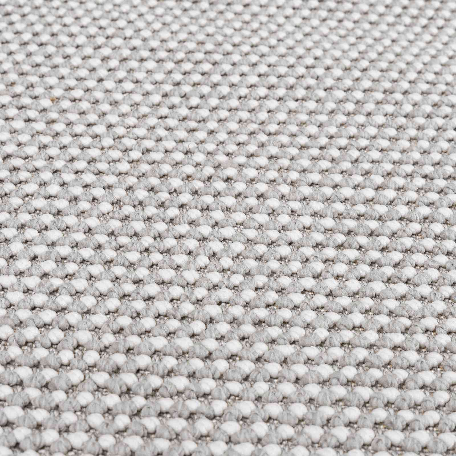Tappeto per interni LUGO Crema e Grigio Ø 160 CM Poliestere