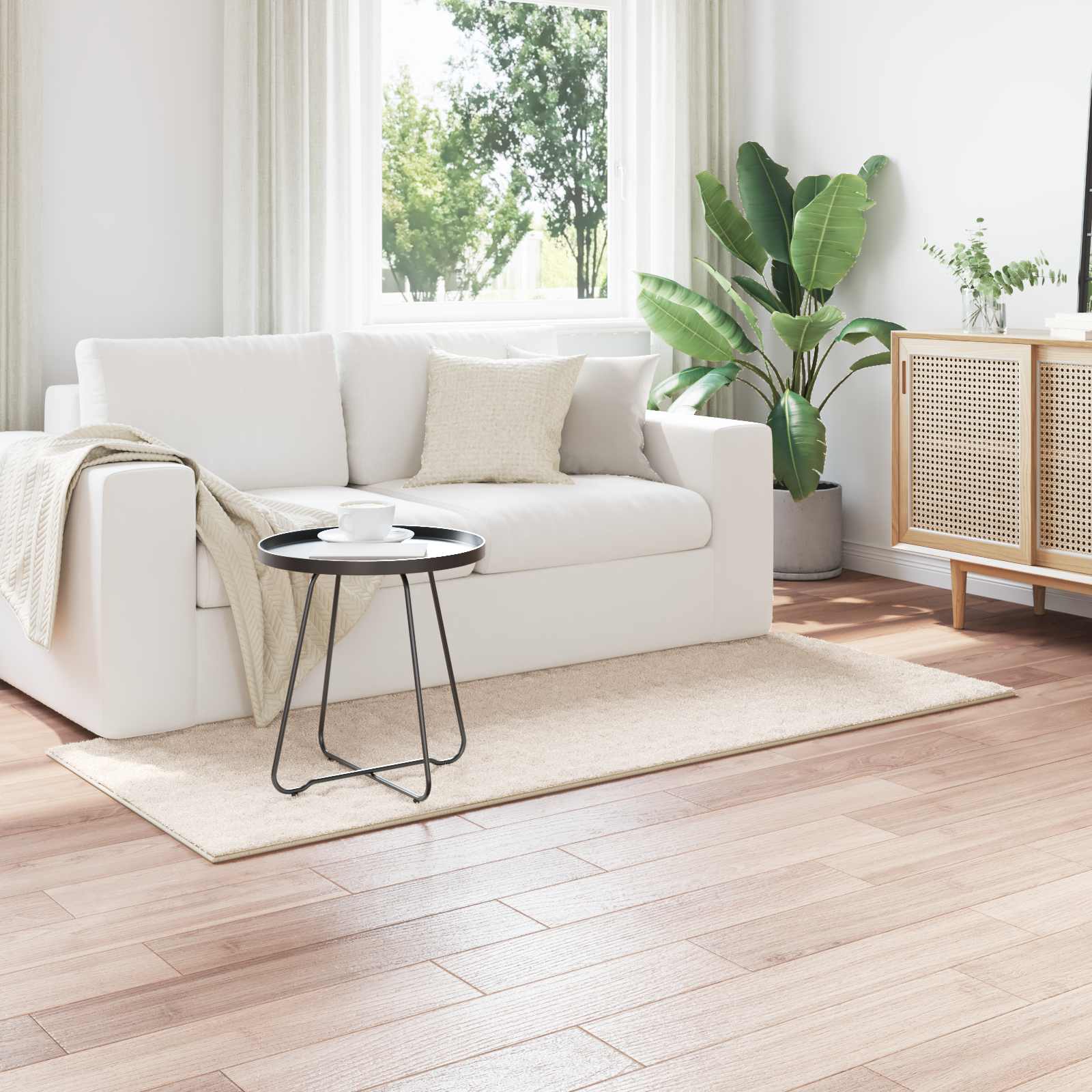 Tappeti per area SIROLO Beige 200 x 80 cm Poliestere