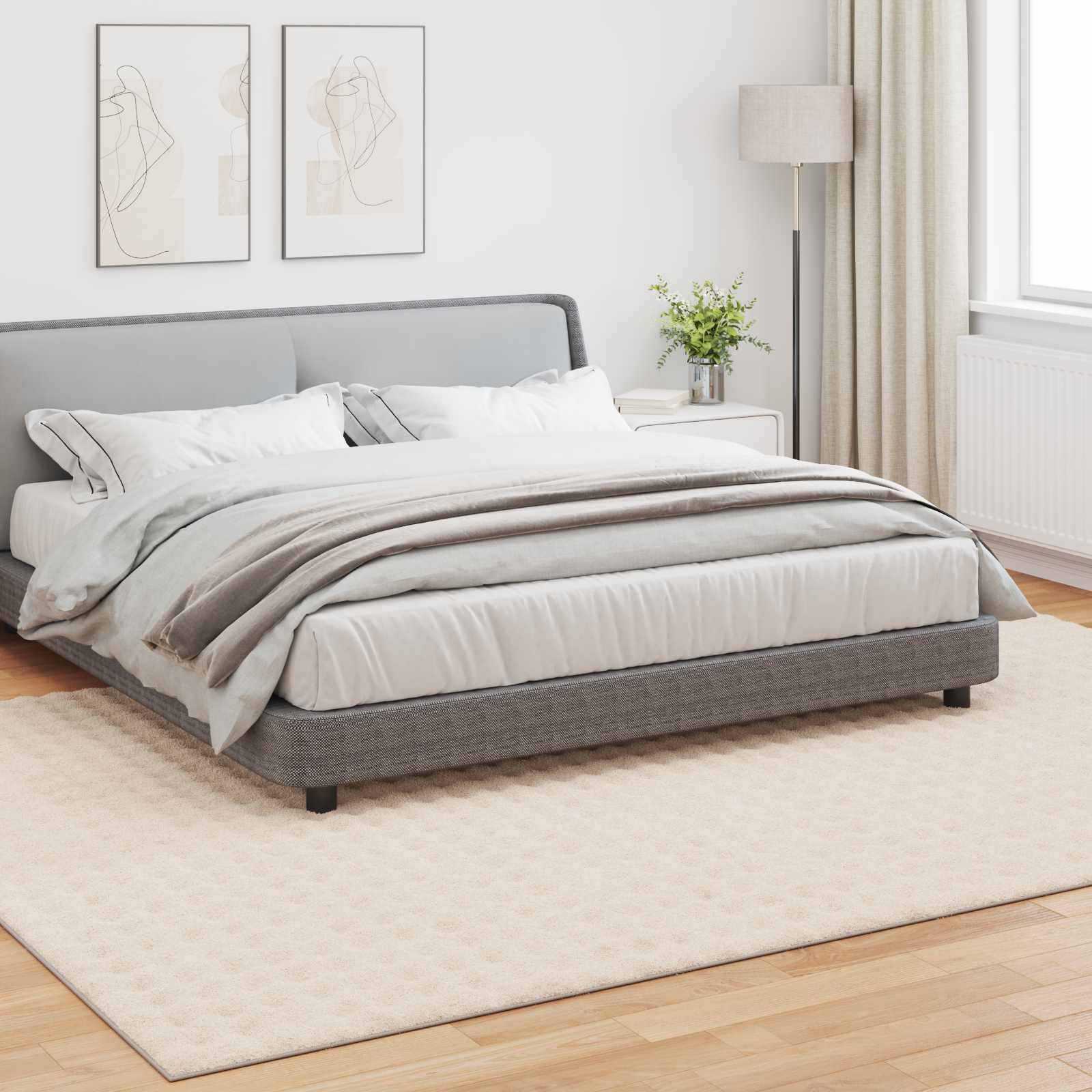 Tappeto per interni SIROLO Beige 240 x 340 cm Poliestere