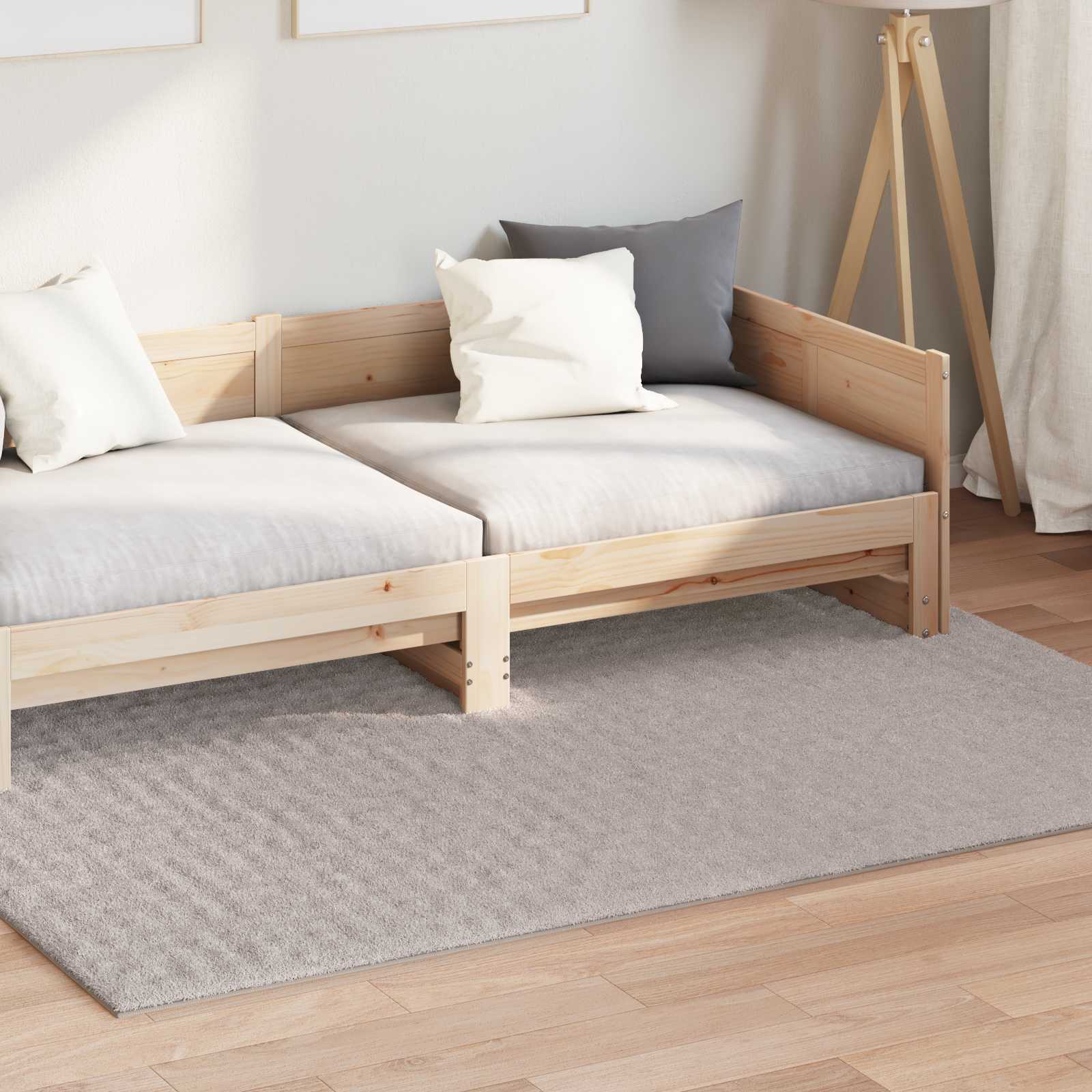 Tappeti per area SIROLO Sabbia 170 x 120 cm Poliestere