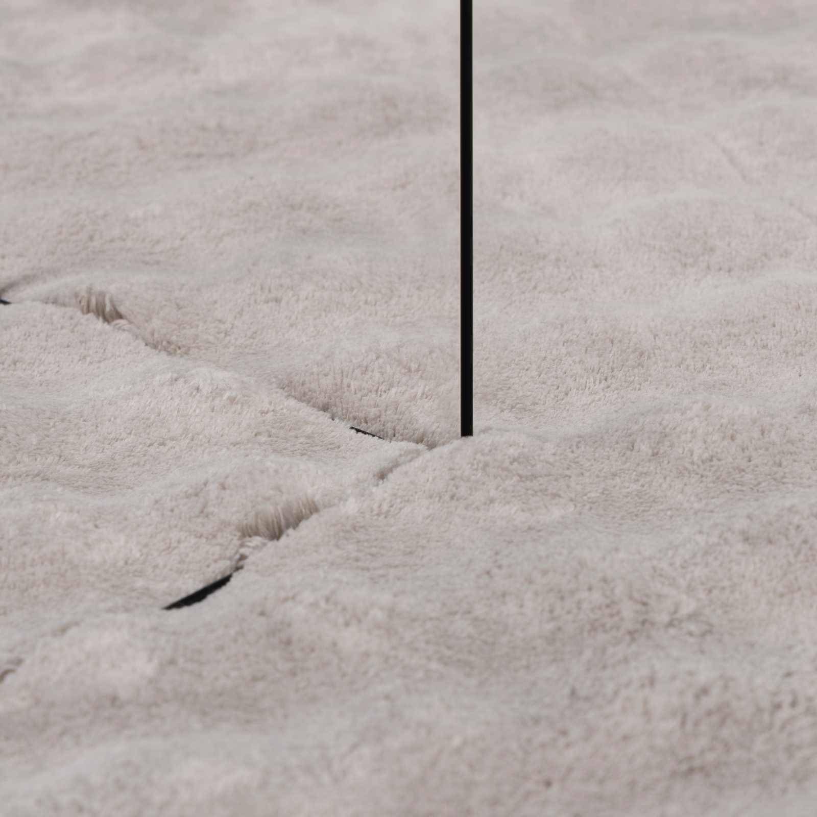 Tappeti per area SIROLO Sabbia 280 x 200 cm Poliestere