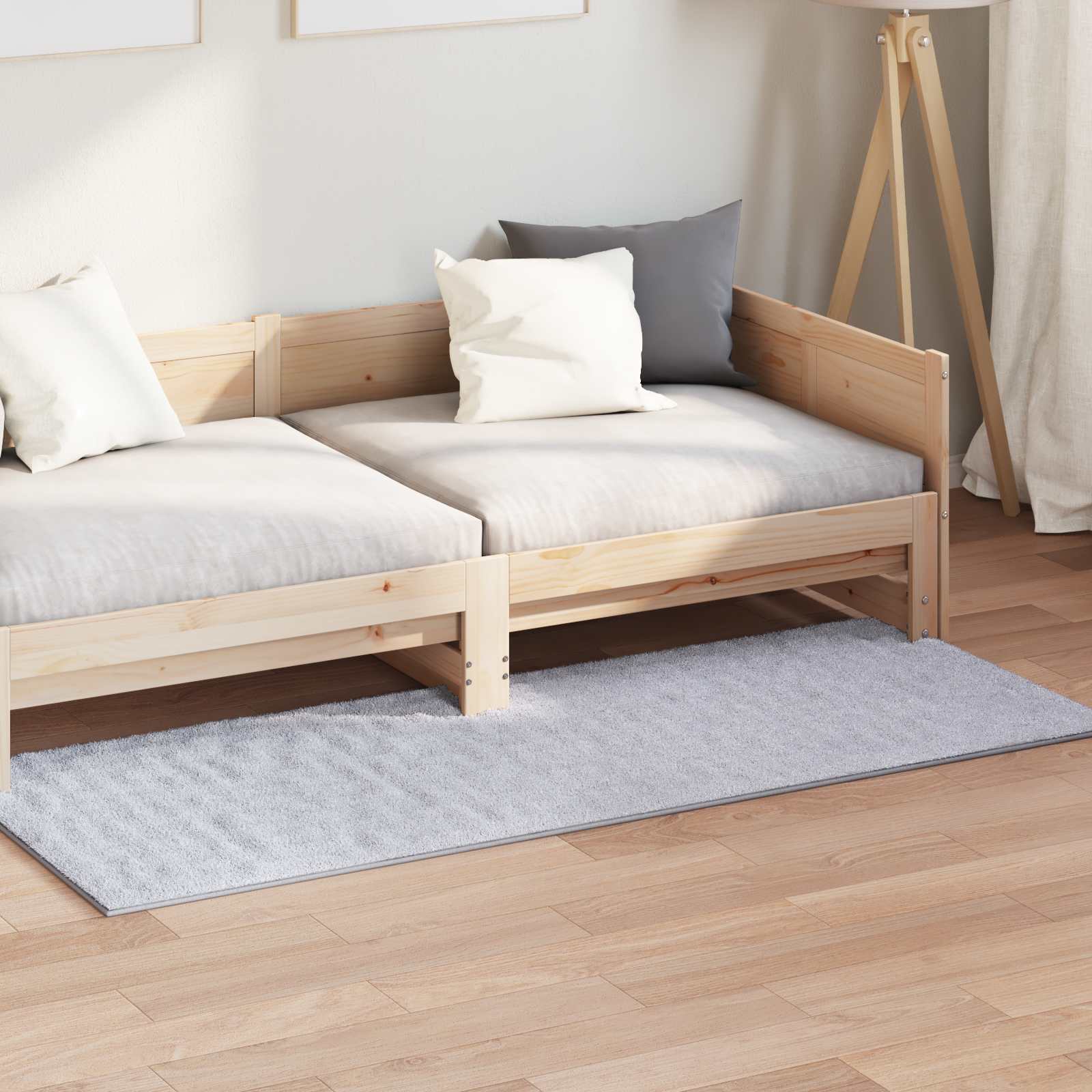 Tappeti per area SIROLO Grigio 200 x 80 cm Poliestere