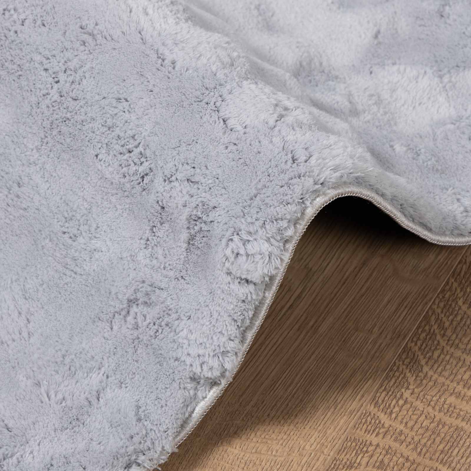 Tappeti per area Quadrato SIROLO Grigio 240 x 240 cm Poliestere