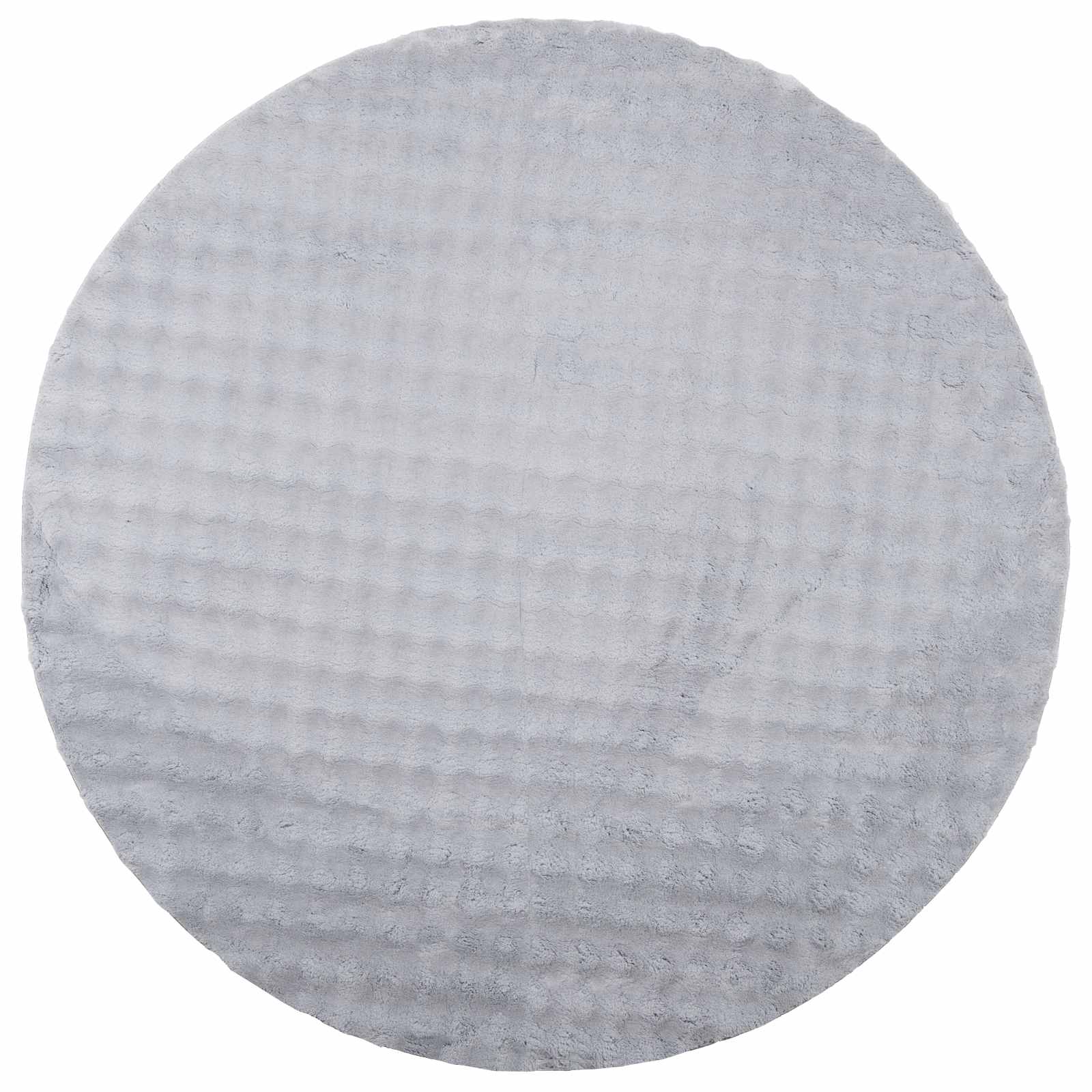 Tappeti per area Rotondo SIROLO Grigio Ø 200 CM Poliestere
