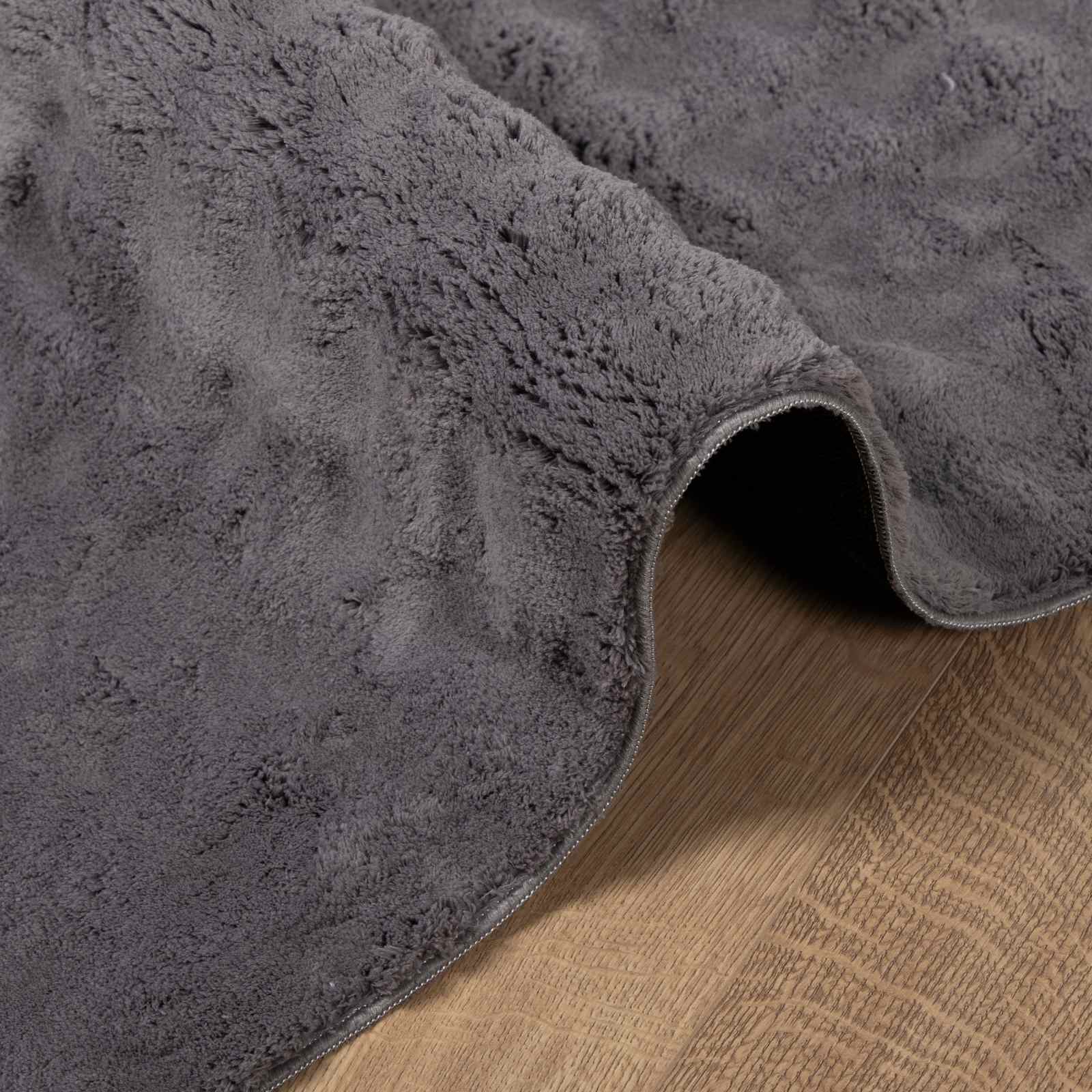 Tappeti per area SIROLO Antracite 150 x 80 cm Poliestere