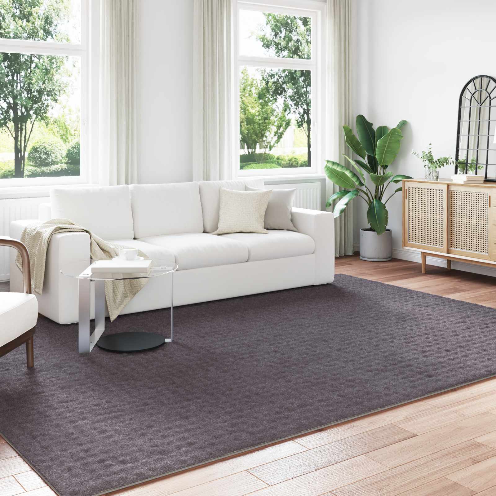 Tappeti per area SIROLO Antracite 340 x 240 cm Poliestere