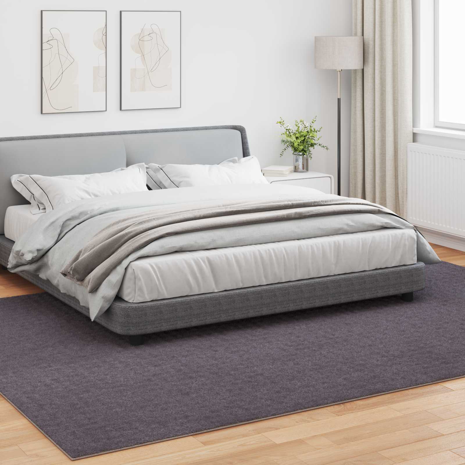 Tappeti per area SIROLO Antracite 340 x 240 cm Poliestere