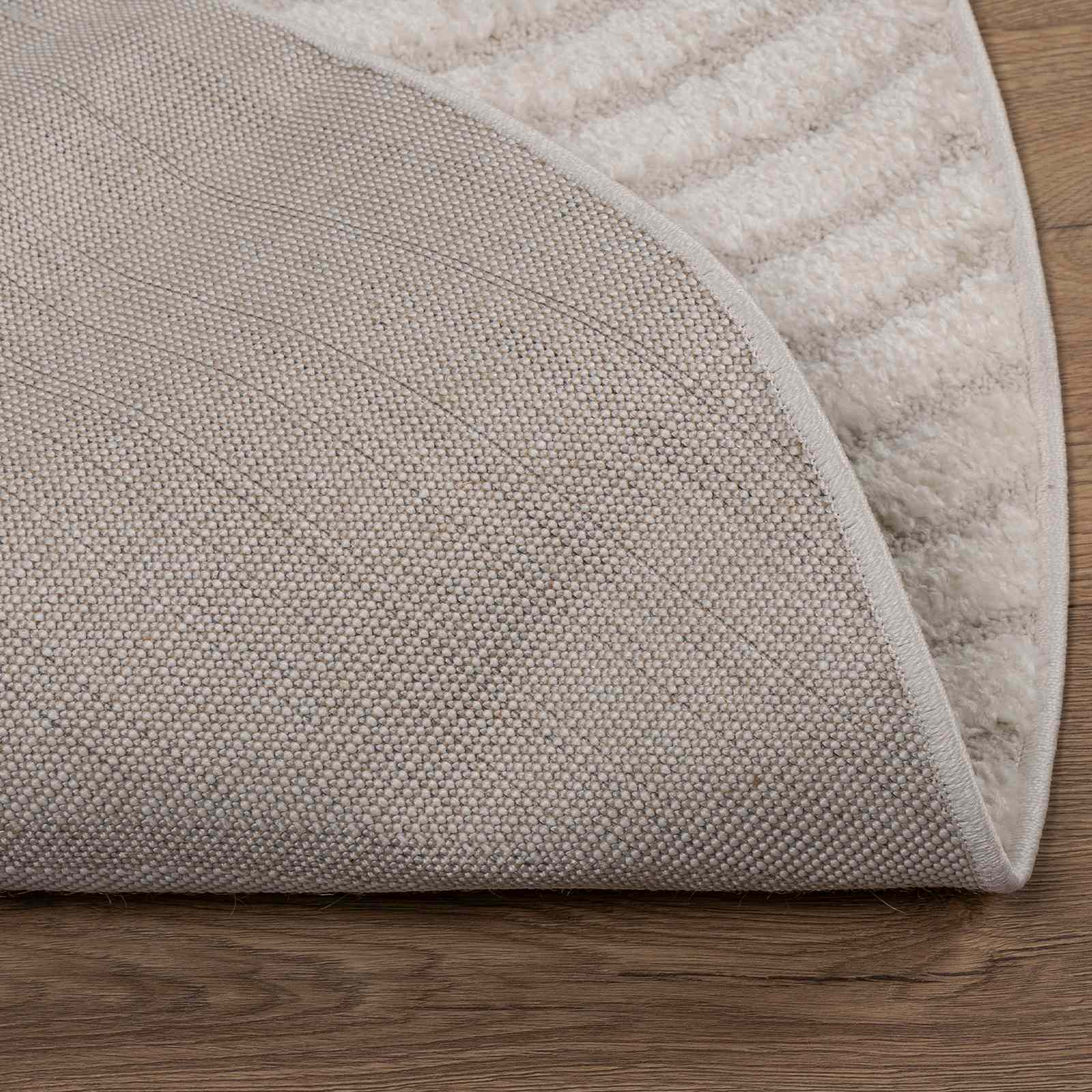 Tappeto per interni GALATI Crema Ø 200 CM Poliestere