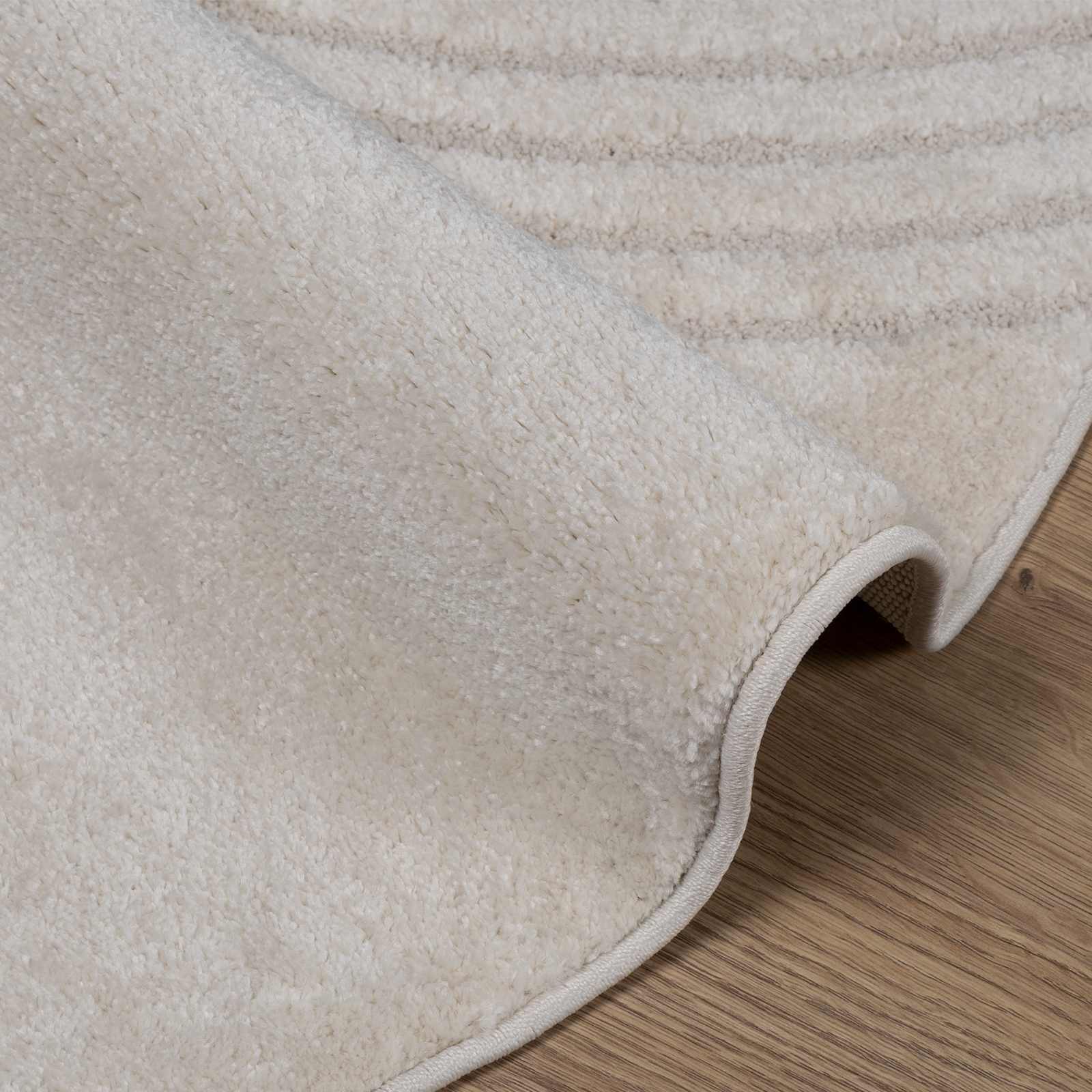 Tappeto per interni GALATI Crema Ø 200 CM Poliestere