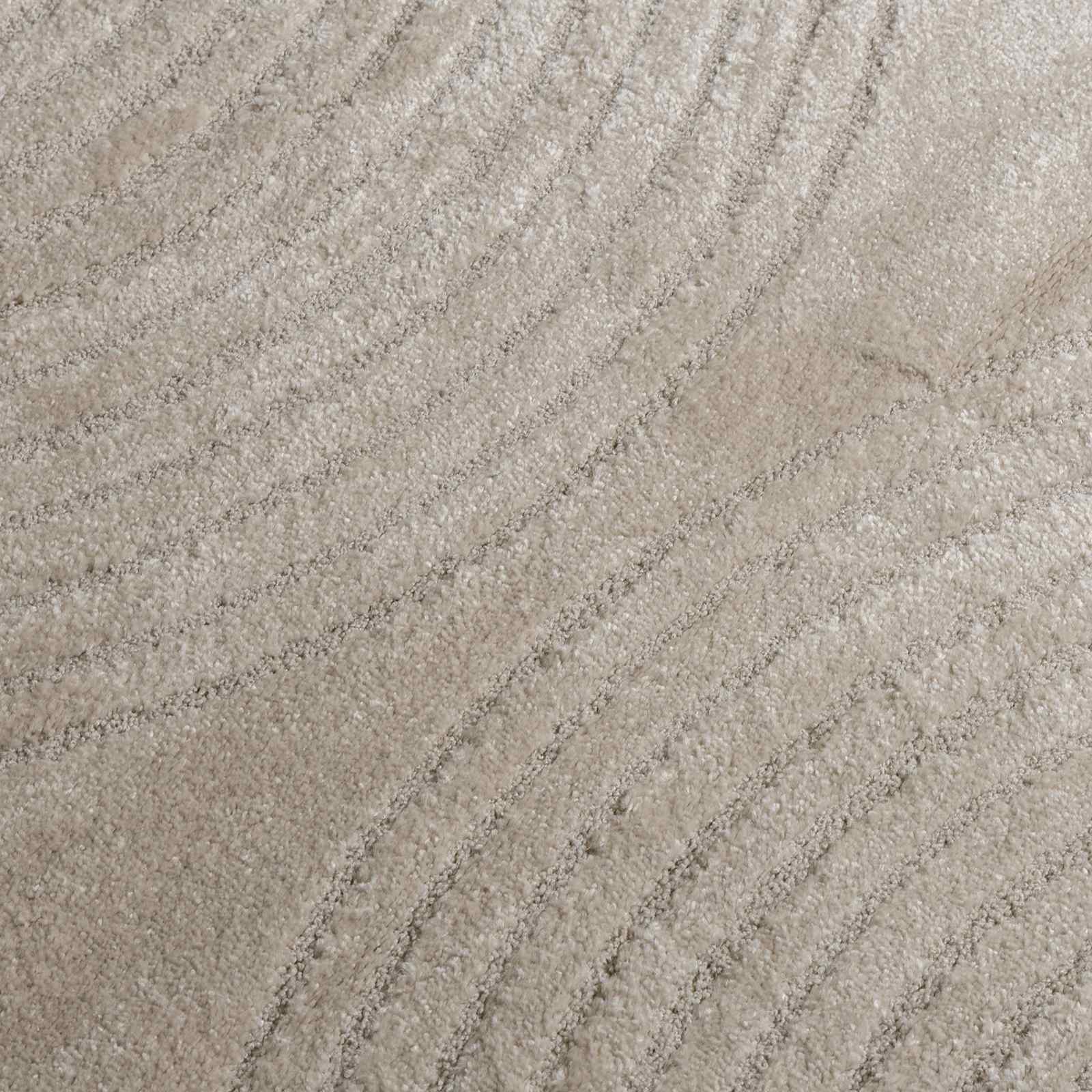 Tappeto per interni GALATI Beige 120 x 120 cm Poliestere
