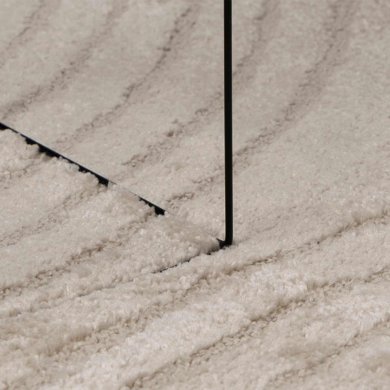 Tappeto per interni GALATI Beige Ø 160 CM Poliestere