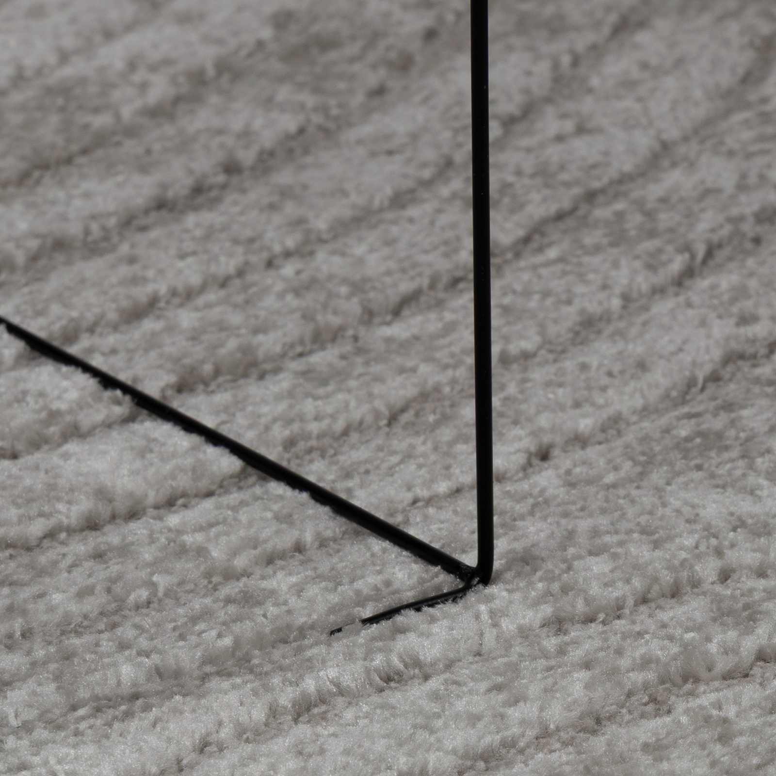 Tappeto per interni GALATI Grigio 150 x 80 cm Poliestere