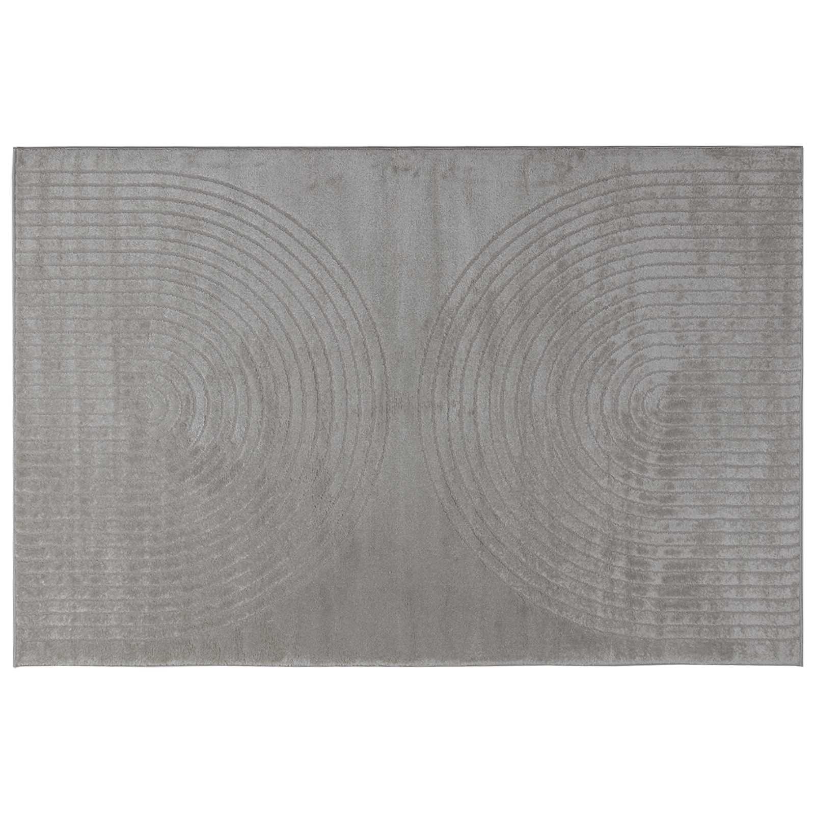 Tappeto per interni GALATI Grigio 200 x 140 cm Poliestere