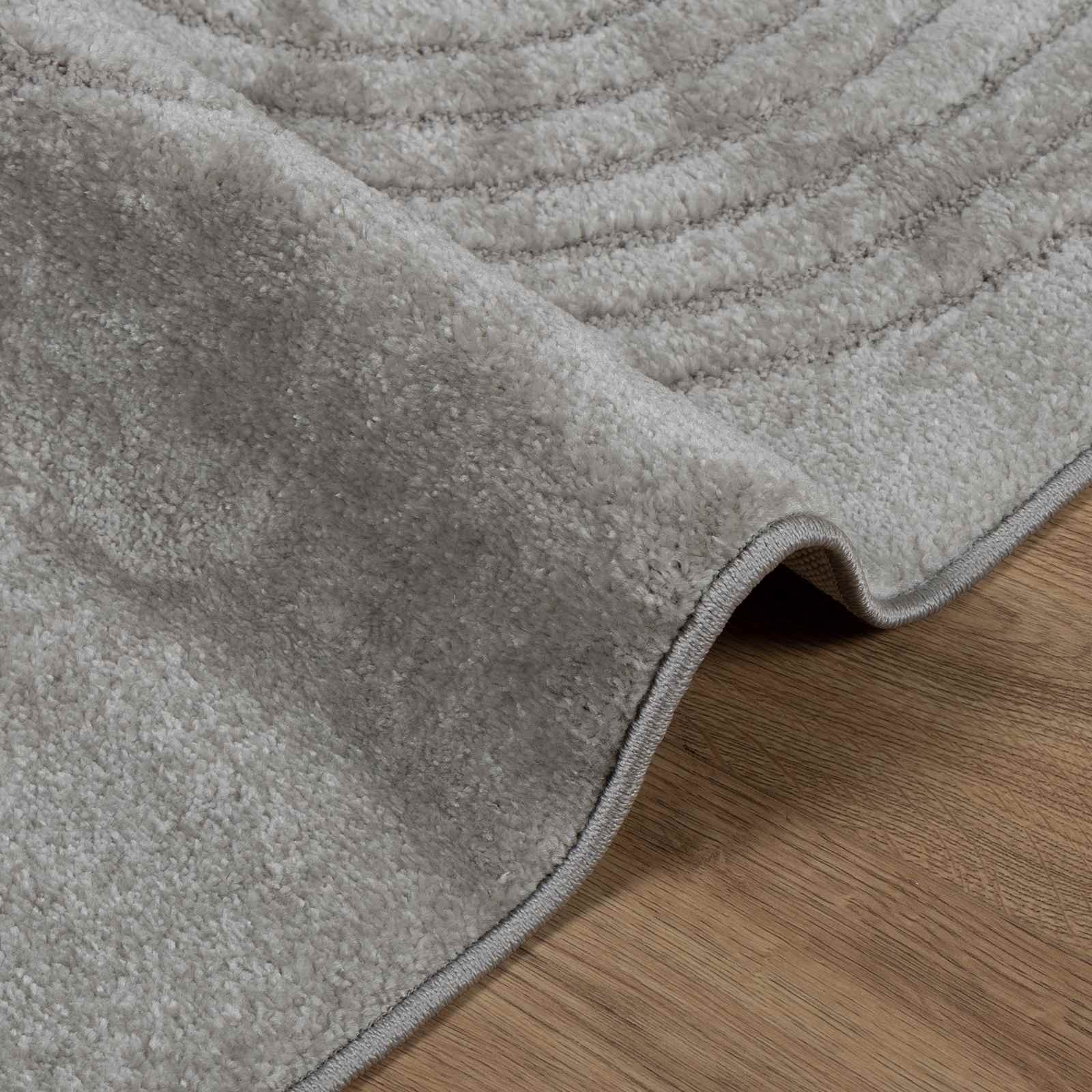 Tappeto per interni GALATI Grigio 230 x 160 cm Poliestere