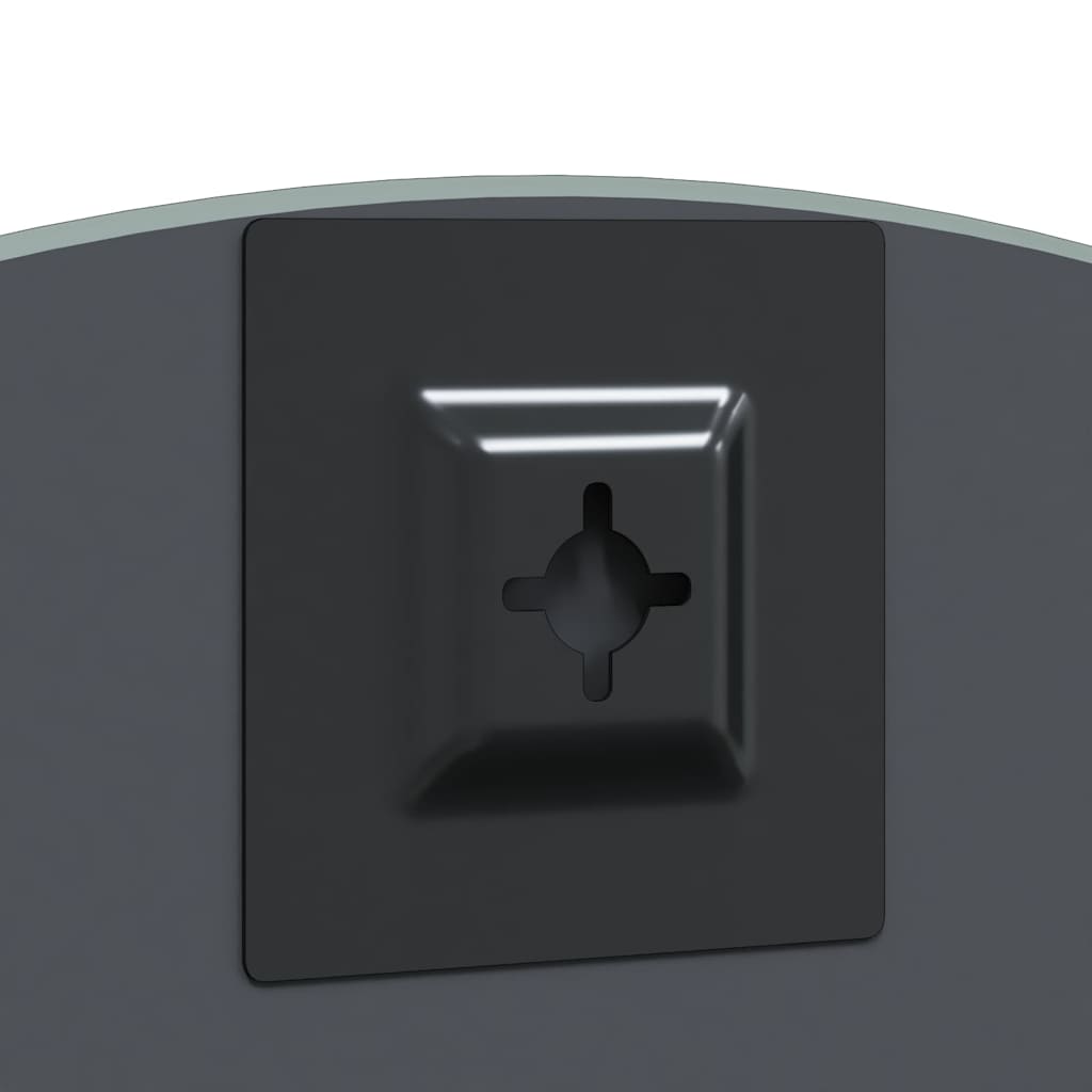 Specchio da parete Rotondo Ø 60 cm vetro temperato