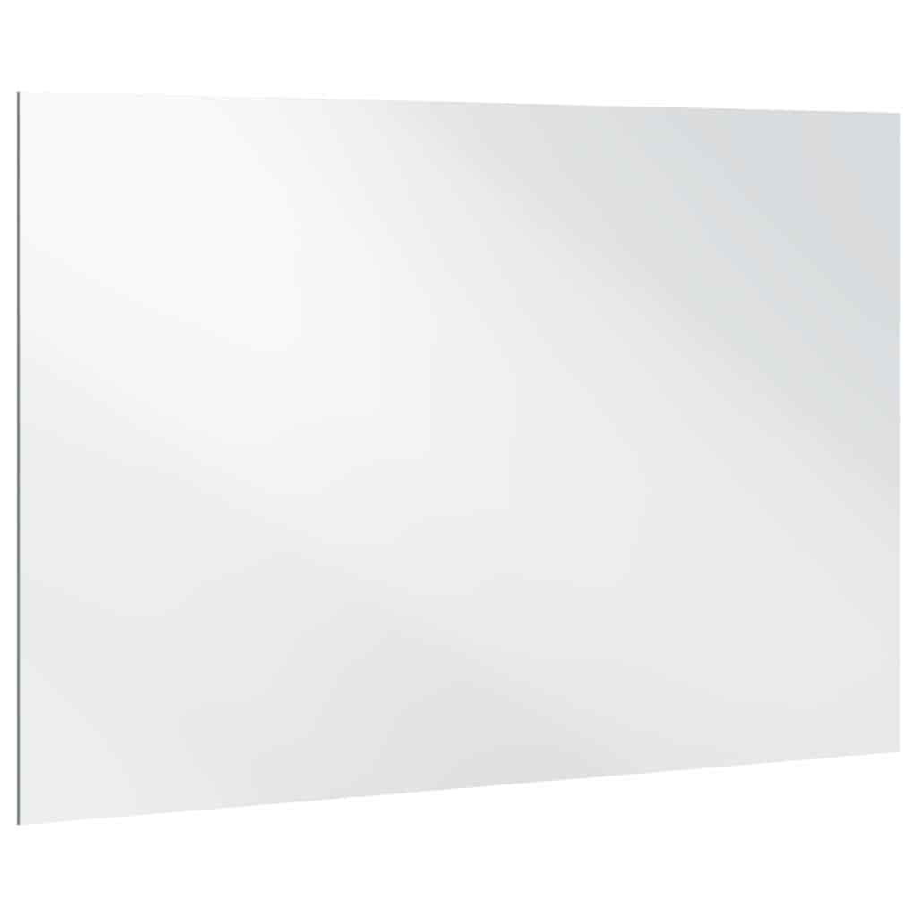 Specchio da parete Rettangolare 80 x 60 cm vetro temperato