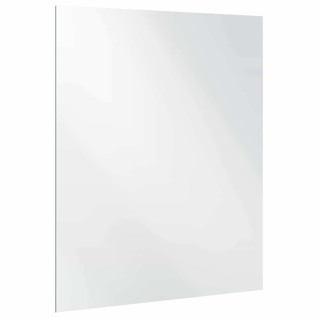 Specchio da parete Rettangolare 50 x 60 cm vetro temperato