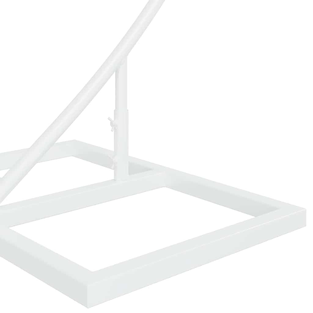 Arco Nuziale Singolo Bianco 220 x 45 x 200 cm Acciaio