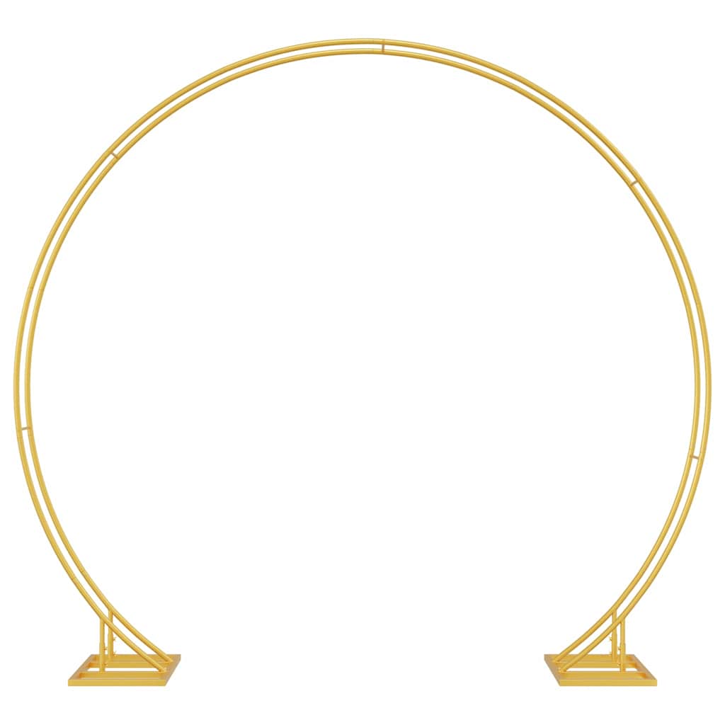 Arco Nuziale Doppio Oro 220 x 45 x 200 cm Acciaio