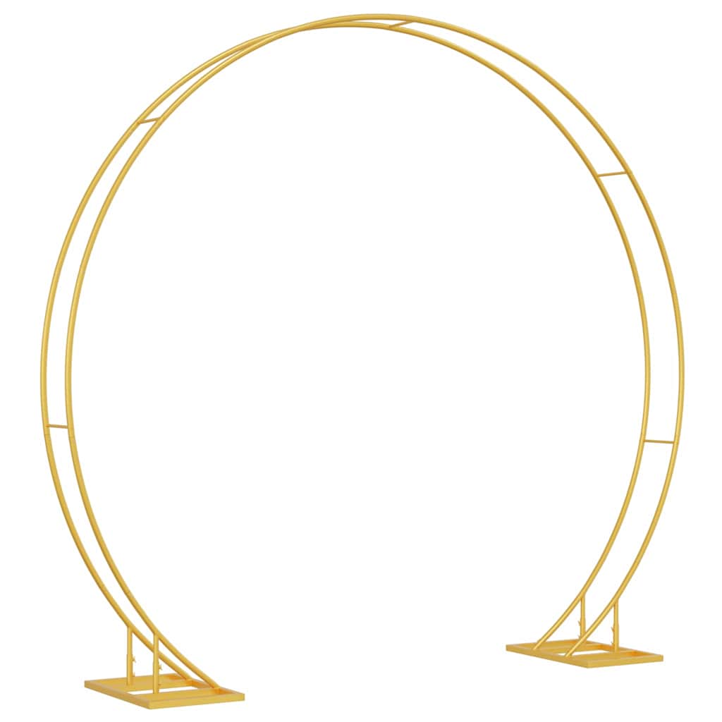Arco Nuziale Doppio Oro 220 x 45 x 200 cm Acciaio