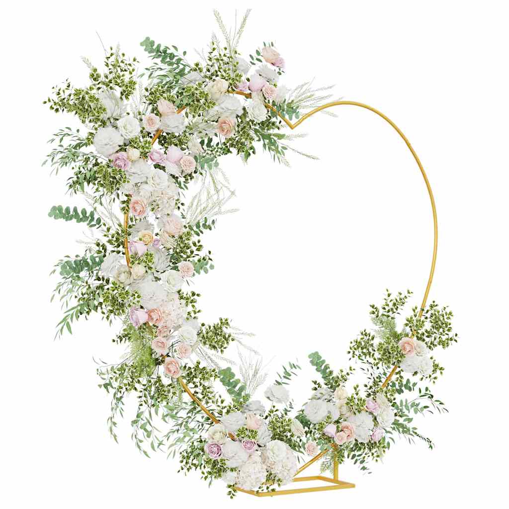 Arco Nuziale Oro 195 x 35 x 211 cm Acciaio