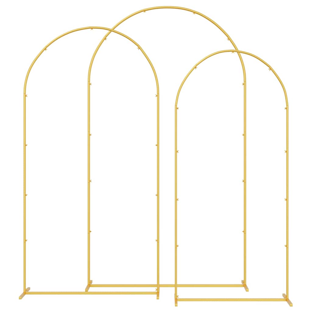 Arco Nuziale 3 pz Oro 120 x 40 x 217 cm Acciaio
