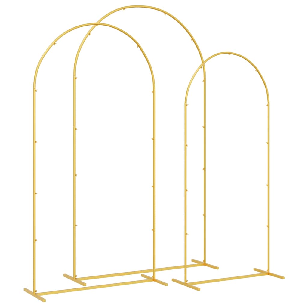 Arco Nuziale 3 pz Oro 120 x 40 x 217 cm Acciaio