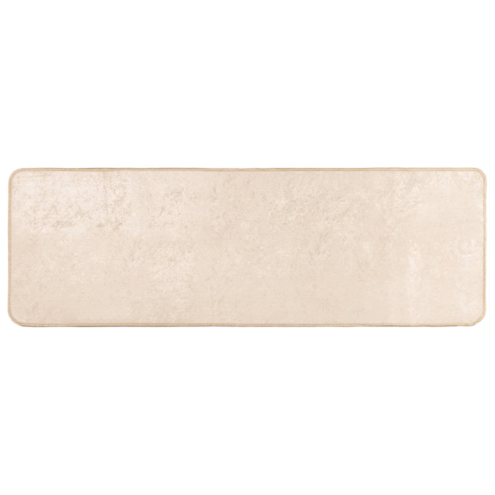 Tappeto Antiscivolo MARSA Crema 50 x 150 cm Poliestere e PVC