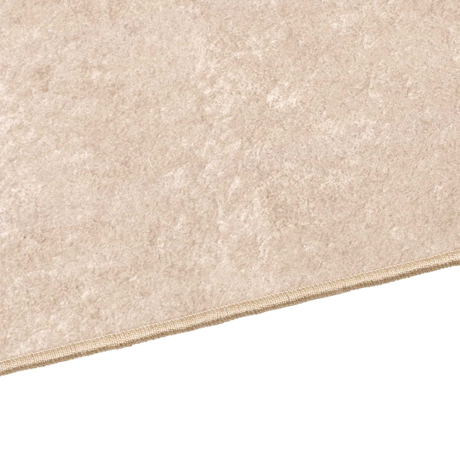 Tappeto Antiscivolo MARSA Crema 120 x 170 cm Poliestere e PVC