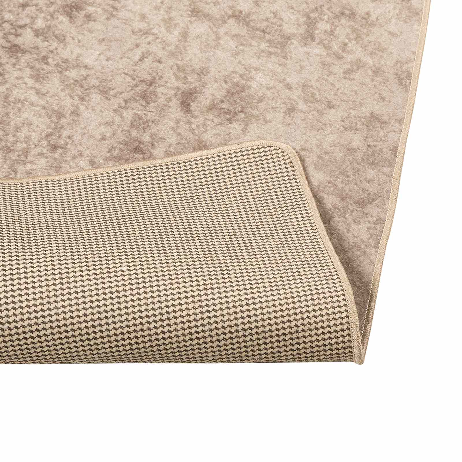 Tappeto Antiscivolo MARSA Beige 100 x 200 cm Poliestere e PVC